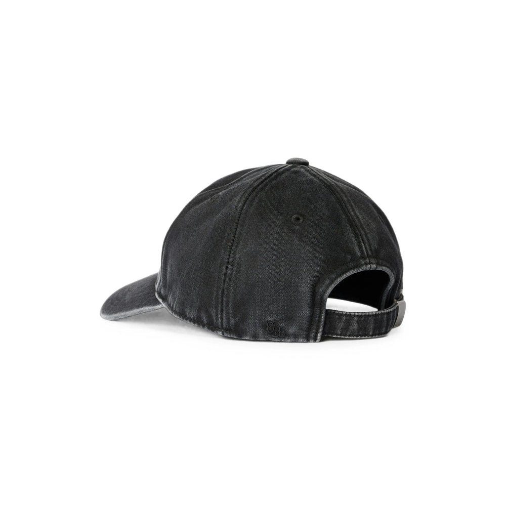 Our Legacy A4268BEO Organic Cotton Baseball Cap — Black, view 2