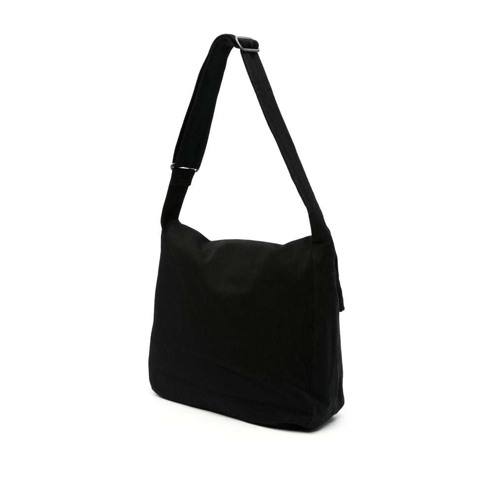 Our Legacy Washed Denim Belt Bag — Black by Our Legacy