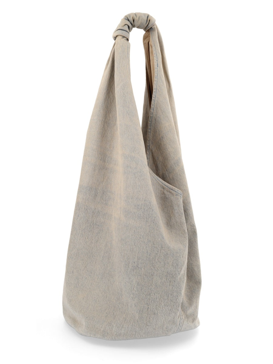 Our Legacy Drip Handbag — Beige, view 3