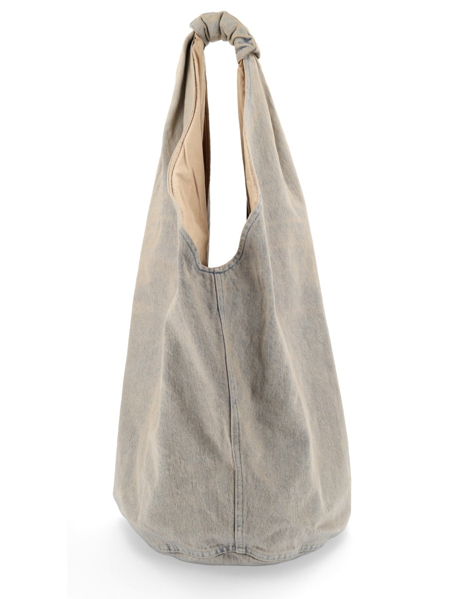 Our Legacy Drip Handbag — Beige, view 4