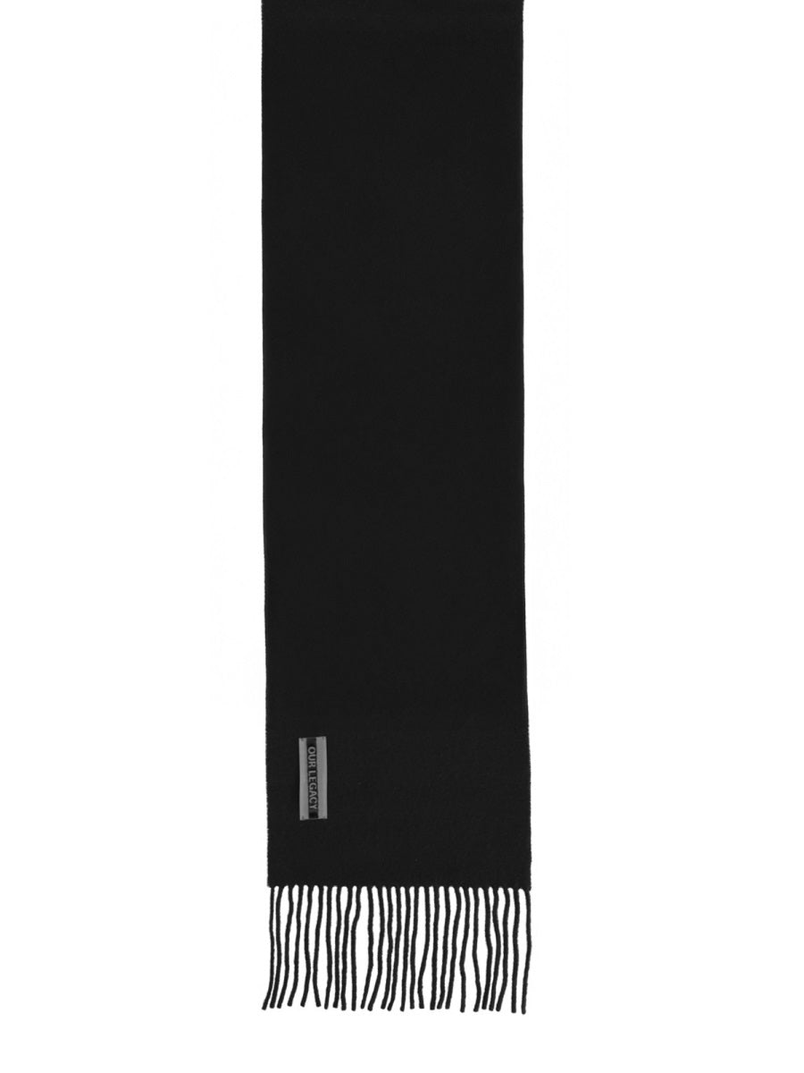 Our Legacy Estate Scarf — Black, view 2