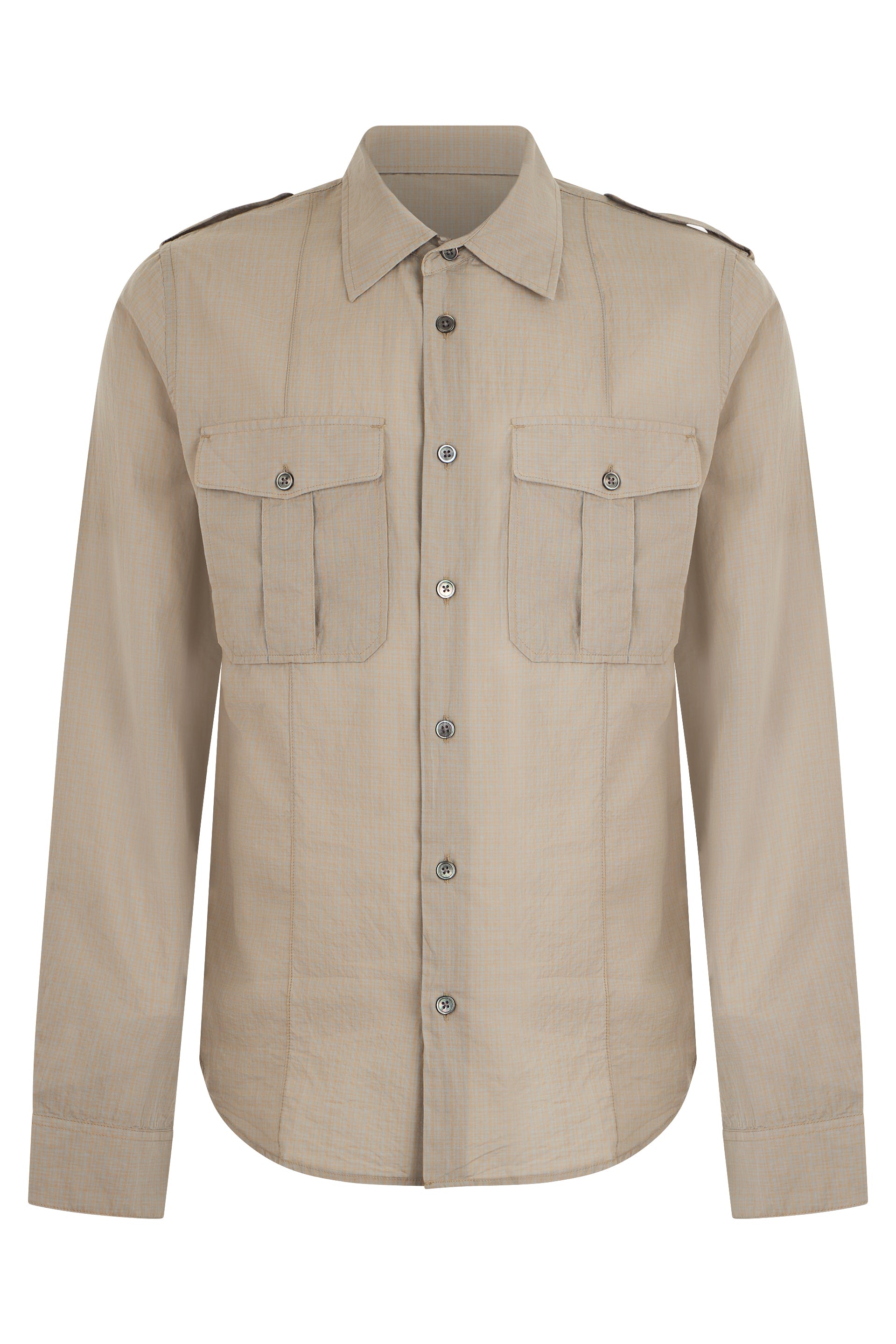 Our Legacy Cotton Gauze Shirt — Beige by Our Legacy