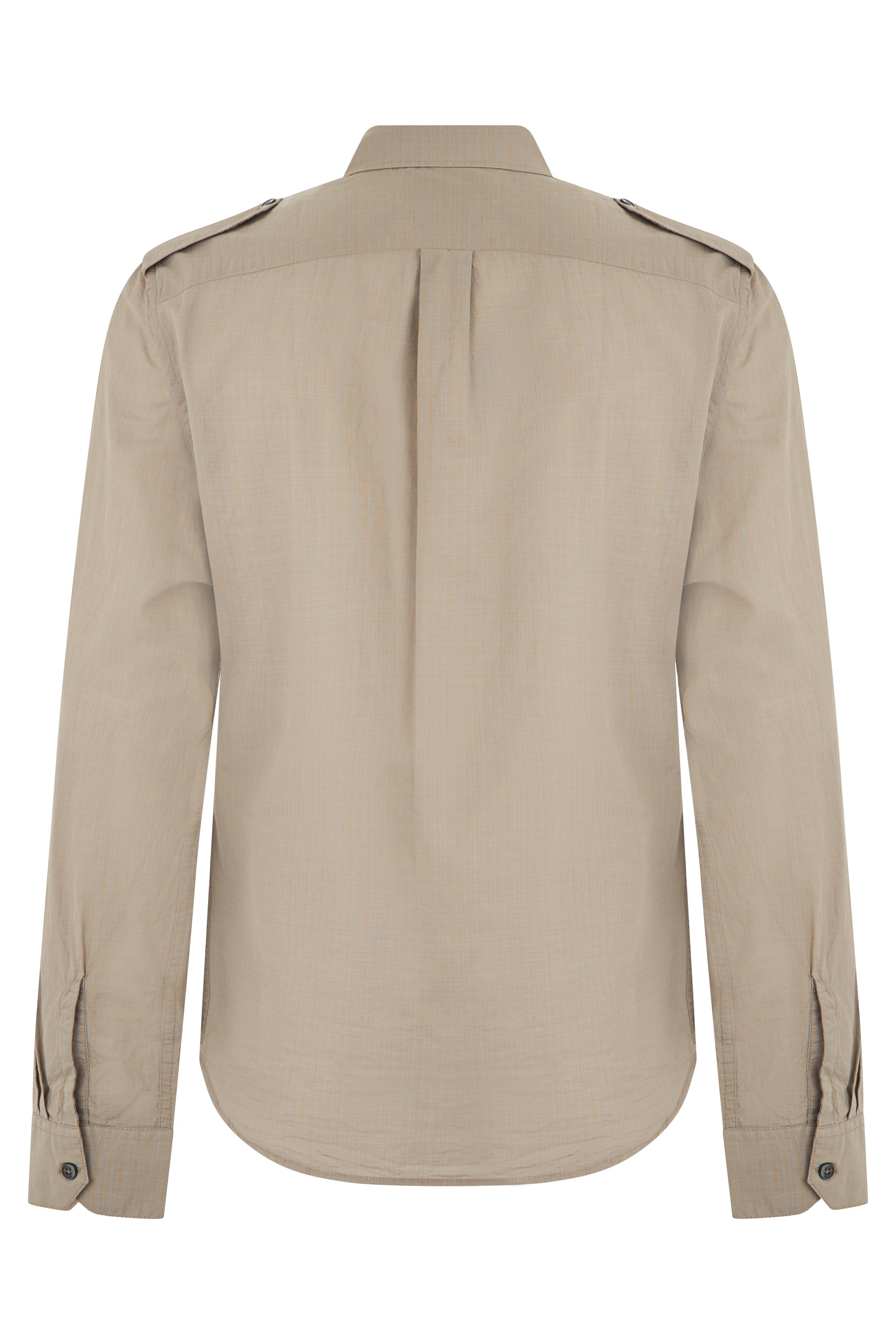 Our Legacy Cotton Gauze Shirt — Beige, view 2