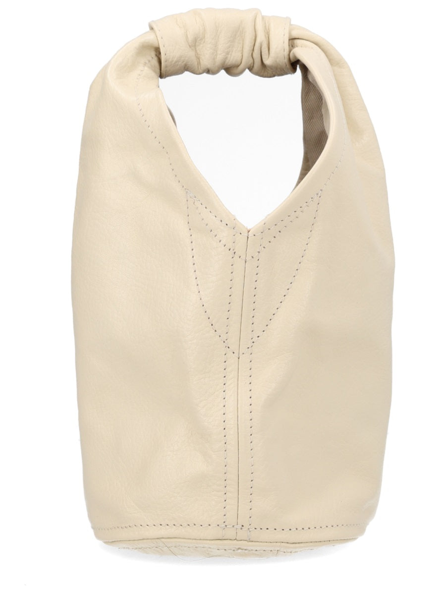 Our Legacy Calf Leather Shoulder Bag — Beige by Our Legacy