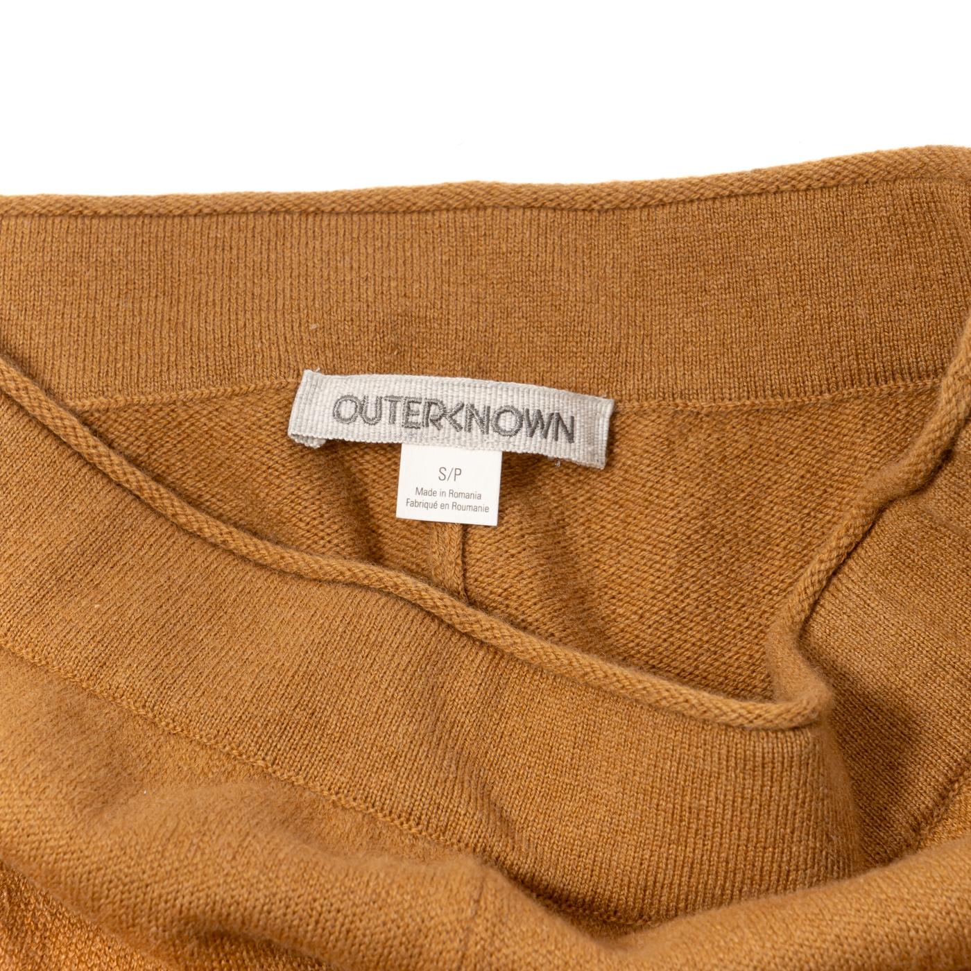 Outerknown Stowaway Pant — Yellow, view 3