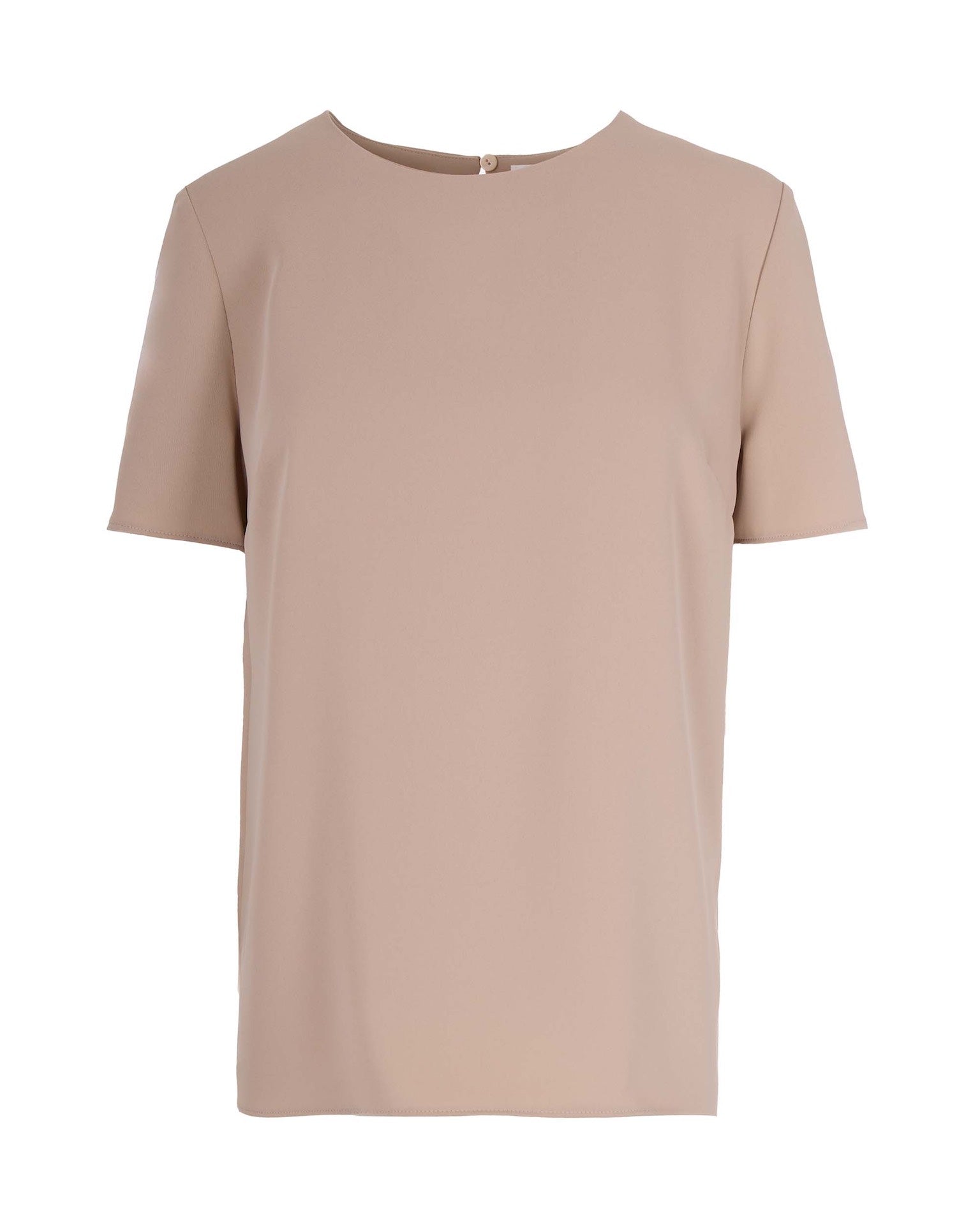 P.A.R.O.S.H. Technical Cady Blouse — Beige by Parosh