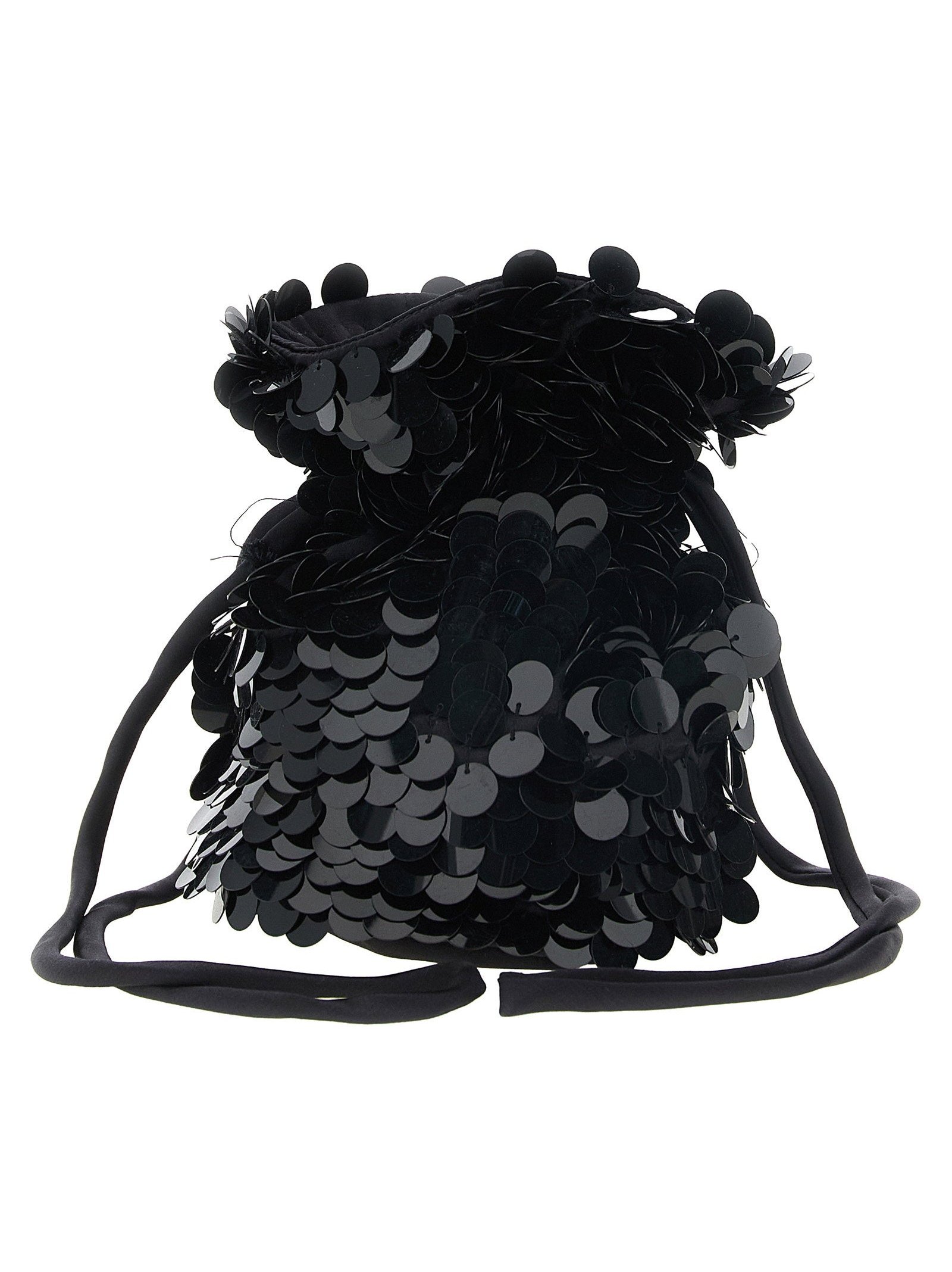 P.A.R.O.S.H. Gipsy Shoulder Bag — Black by Parosh