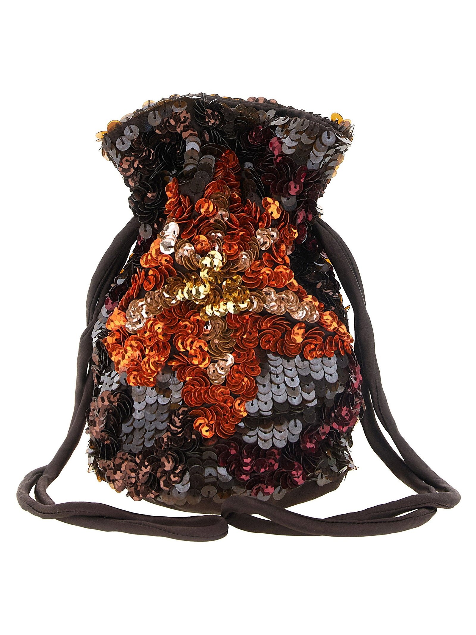 P.A.R.O.S.H. Gla Shoulder Bag — Brown by Parosh