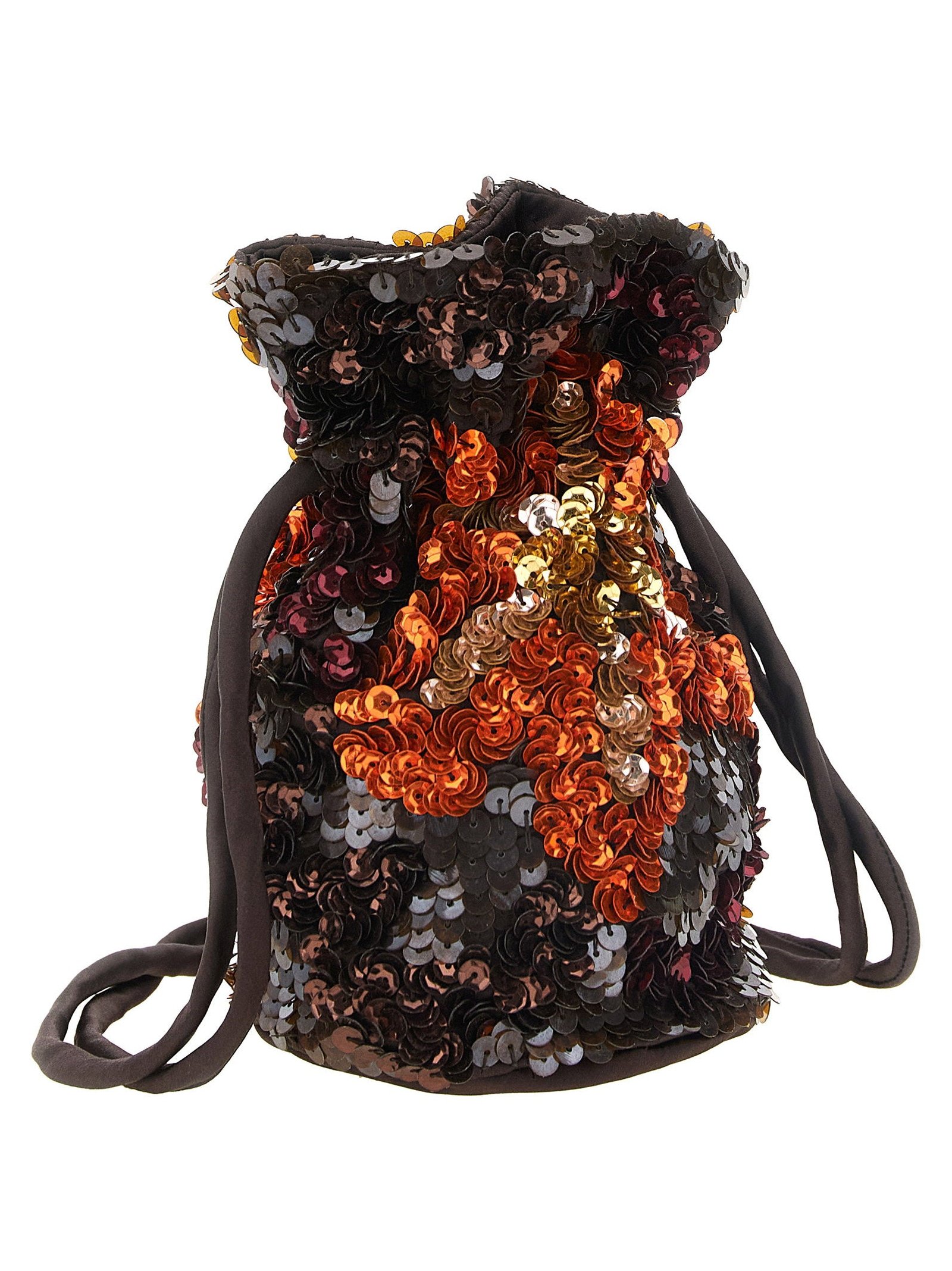 P.A.R.O.S.H. Gla Shoulder Bag — Brown, view 2