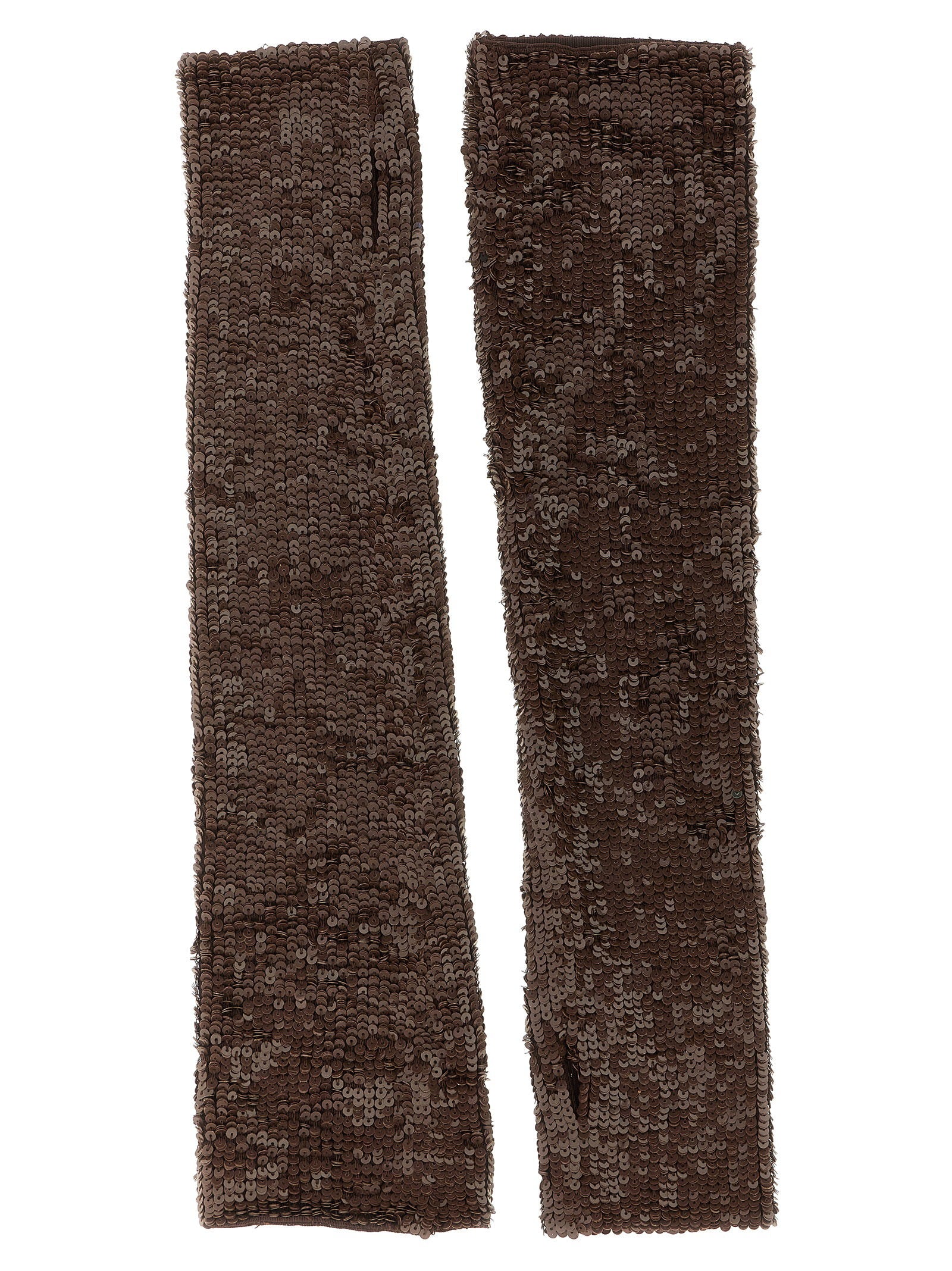 P.A.R.O.S.H. Gong26 Gloves — Brown by Parosh