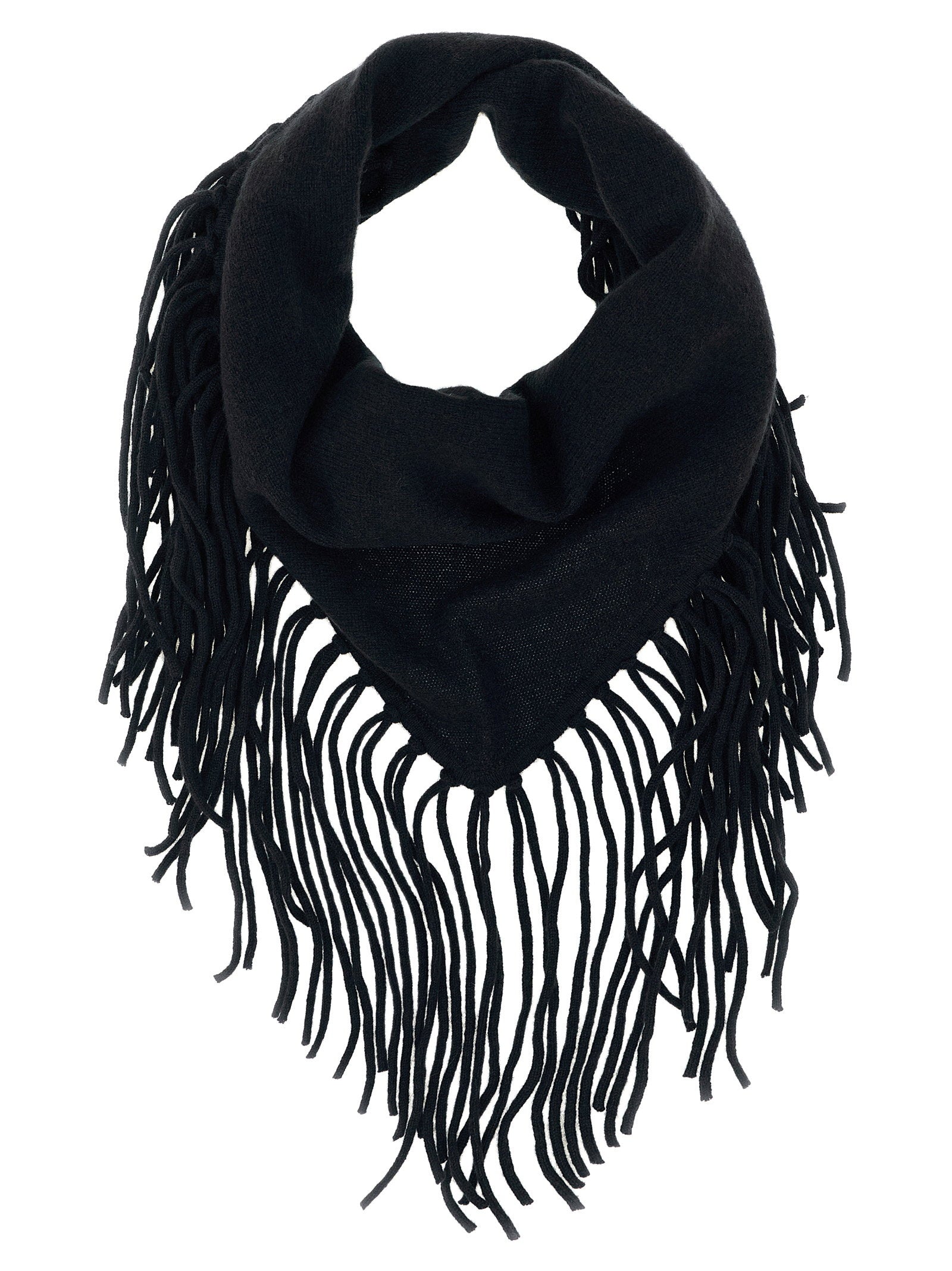 P.A.R.O.S.H. Scarf — Black by Parosh