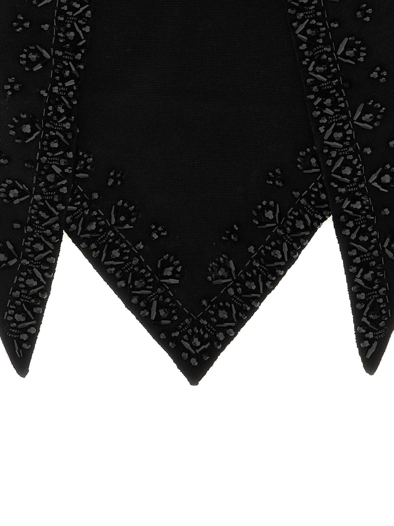 P.A.R.O.S.H. Look26 Scarf — Black, view 2