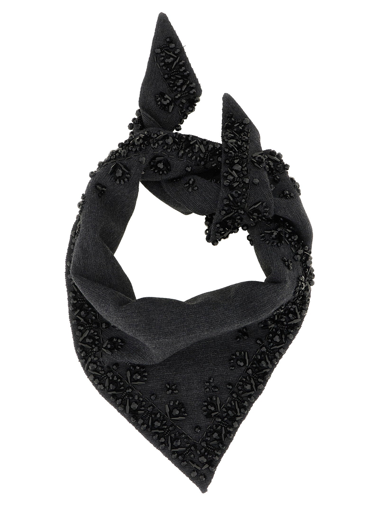 P.A.R.O.S.H. Scarf — Gray by Parosh