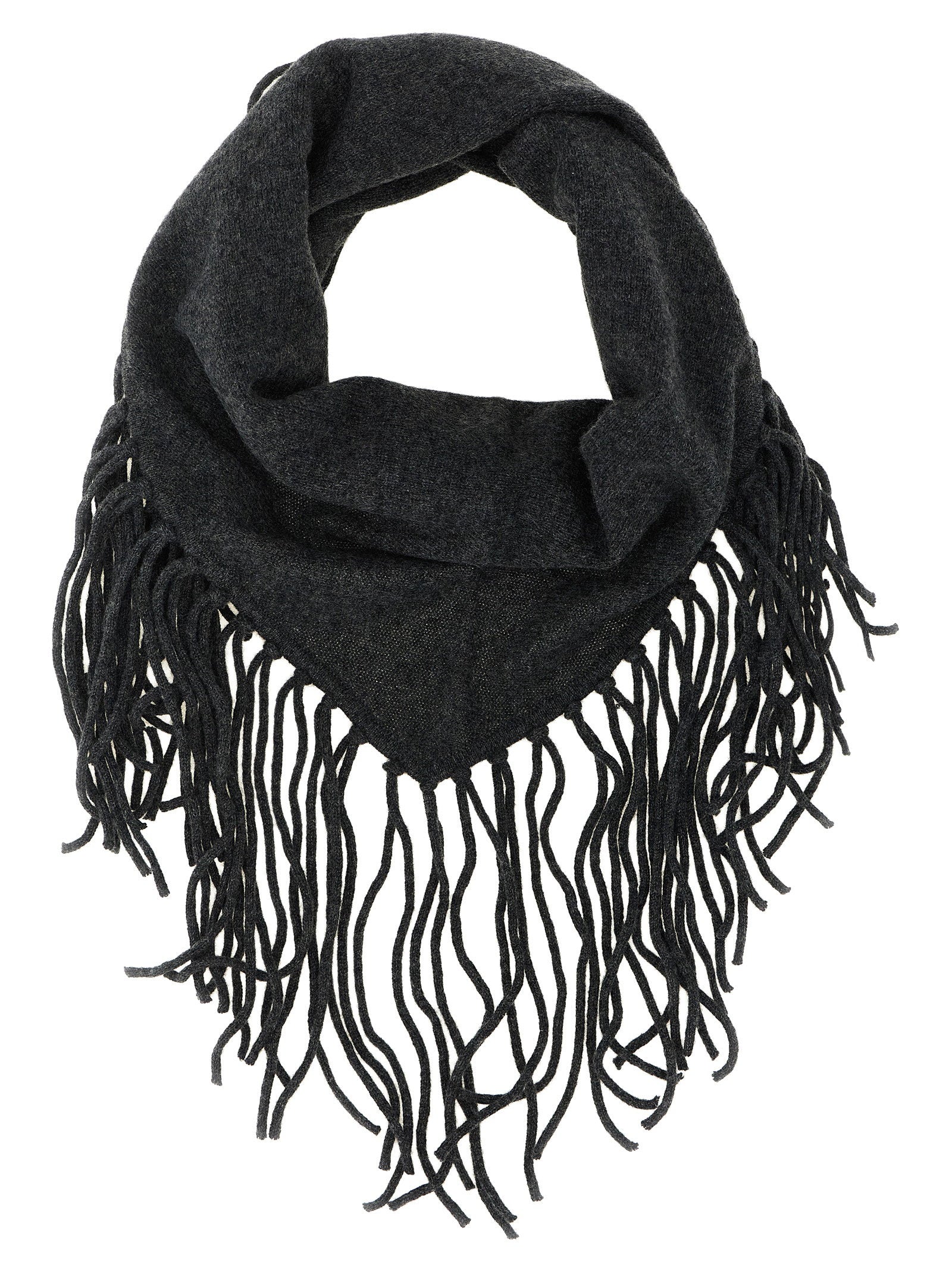 P.A.R.O.S.H. Scarf — Grey by Parosh