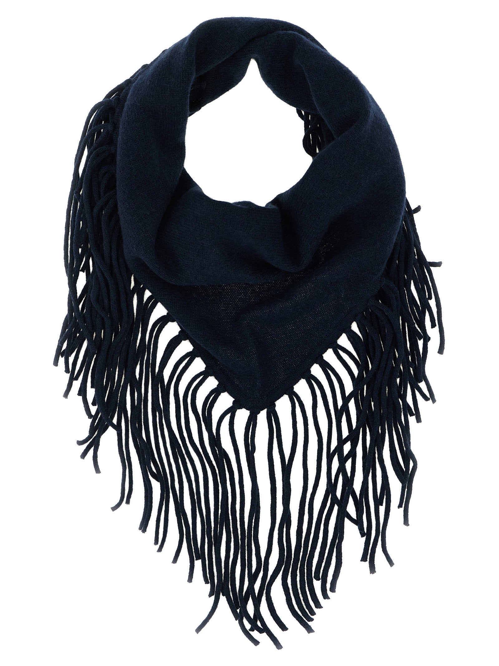 P.A.R.O.S.H. Without Scarf — Navy by Parosh