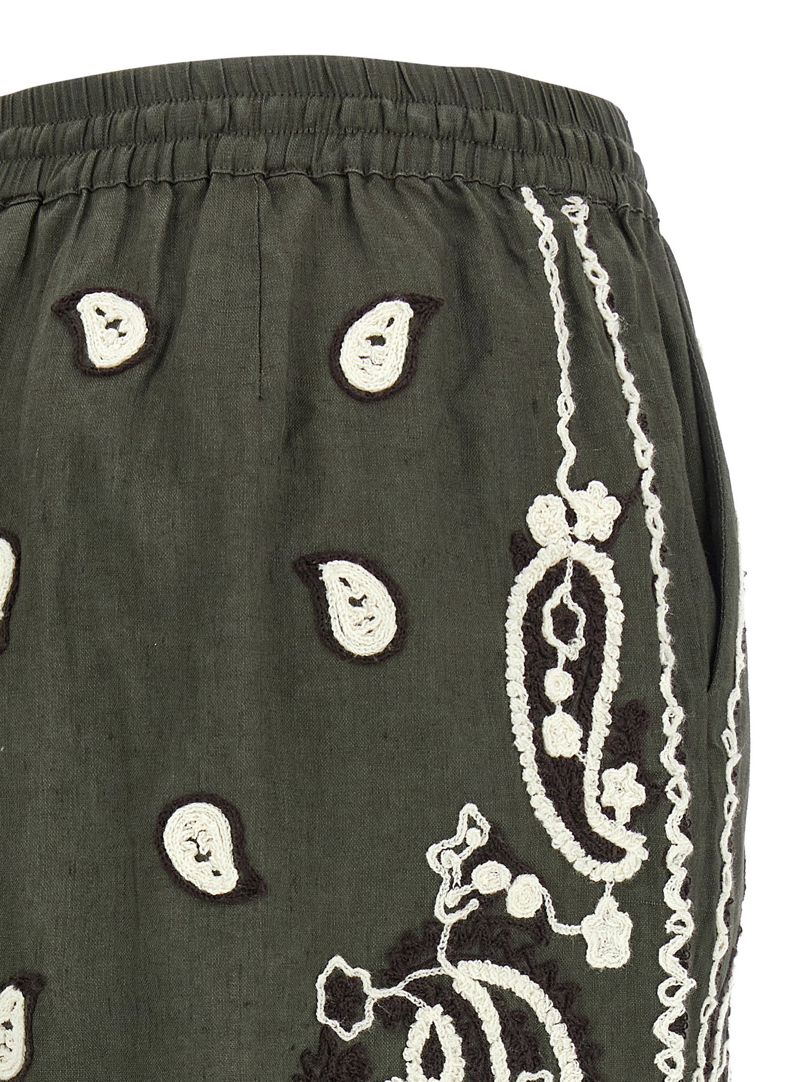 P.A.R.O.S.H. Beach26 Shorts — Olive, view 4