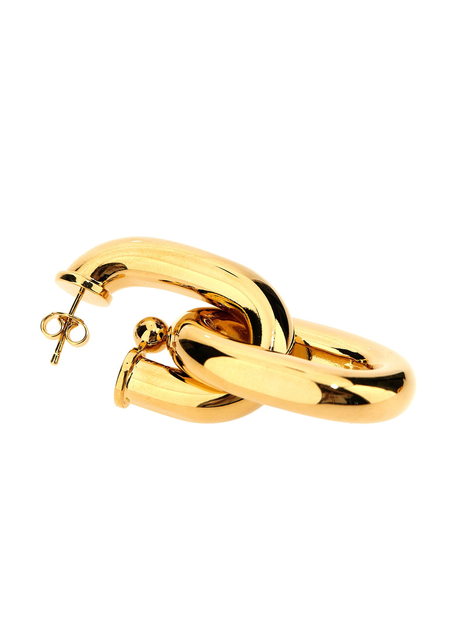 Paco Rabanne XL Link Earrings — Gold, view 3