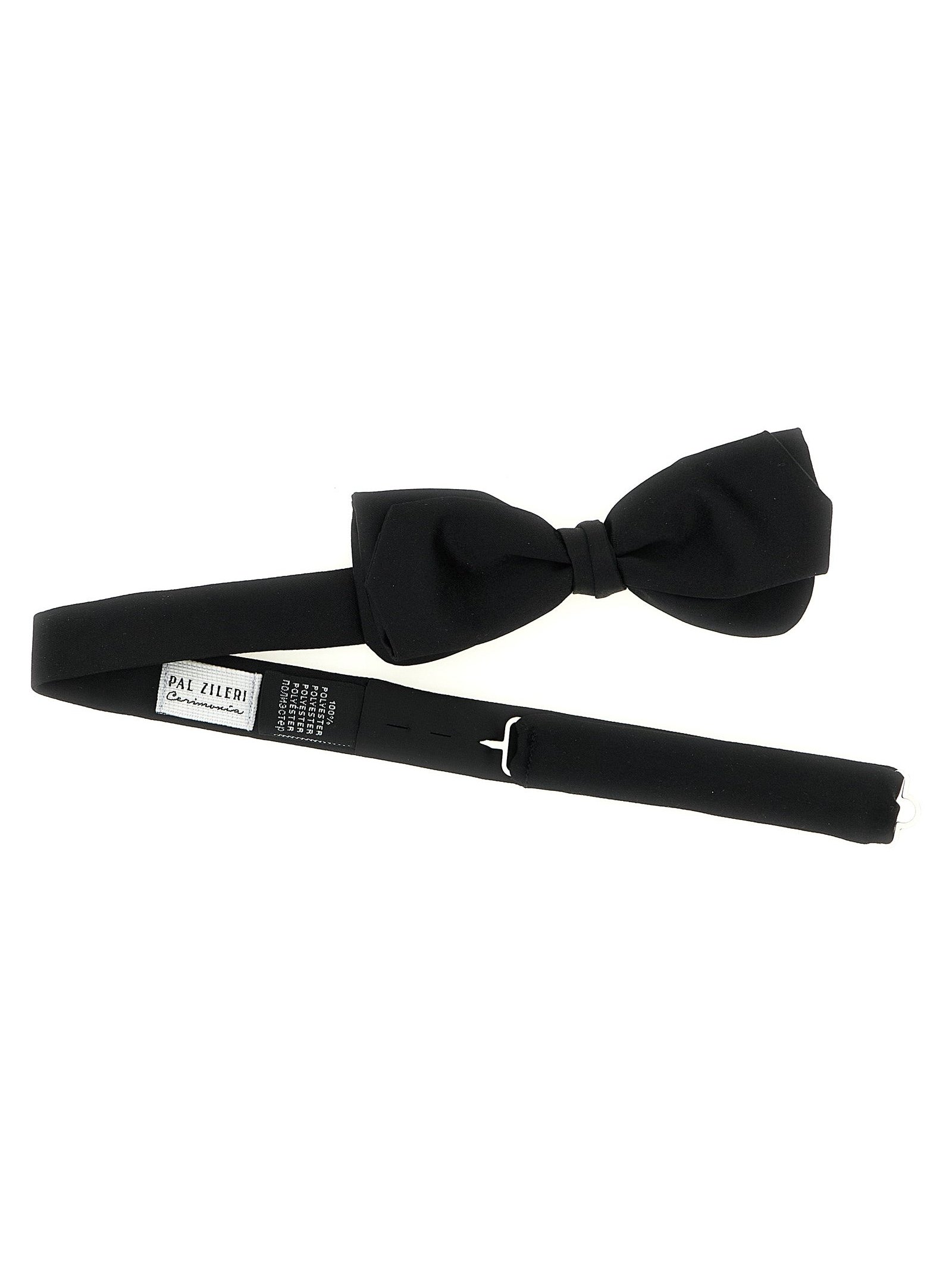 Pal Zileri Ceremony Bow Tie — Black, view 2