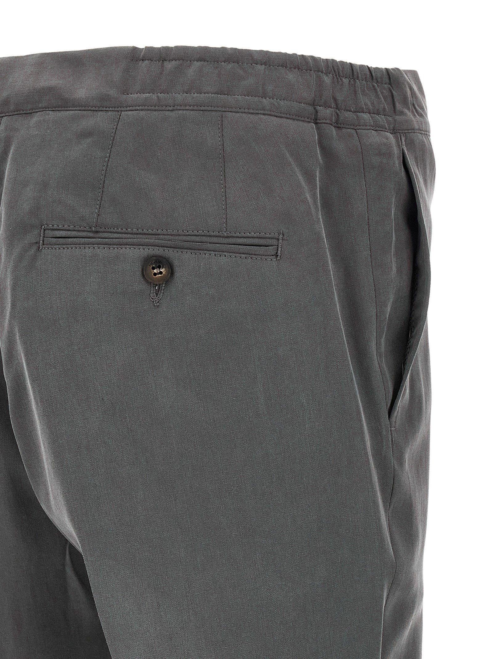 Pal Zileri Effortless Capsule Trousers — Gray, view 4
