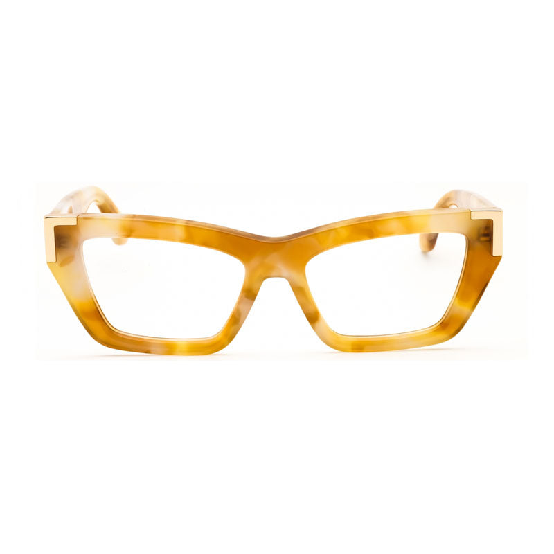 Palm Angels PERJ01DSTYLE1D1000 Cat-Eye Full Rim Eyeglasses — Brown, view 2
