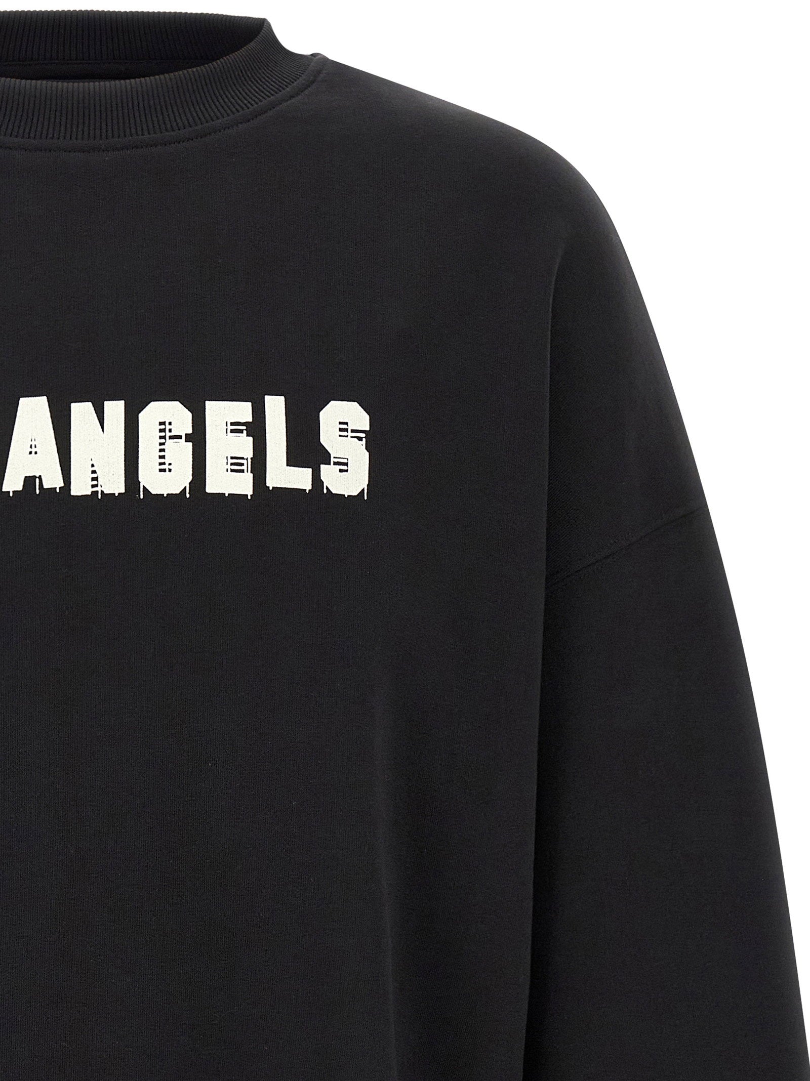 Palm Angels Sweatshirt — Black, view 3