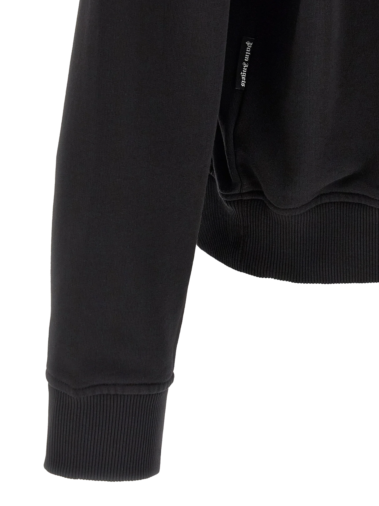Palm Angels Bear Bouclé Patch Sweatshirt — Black, view 4