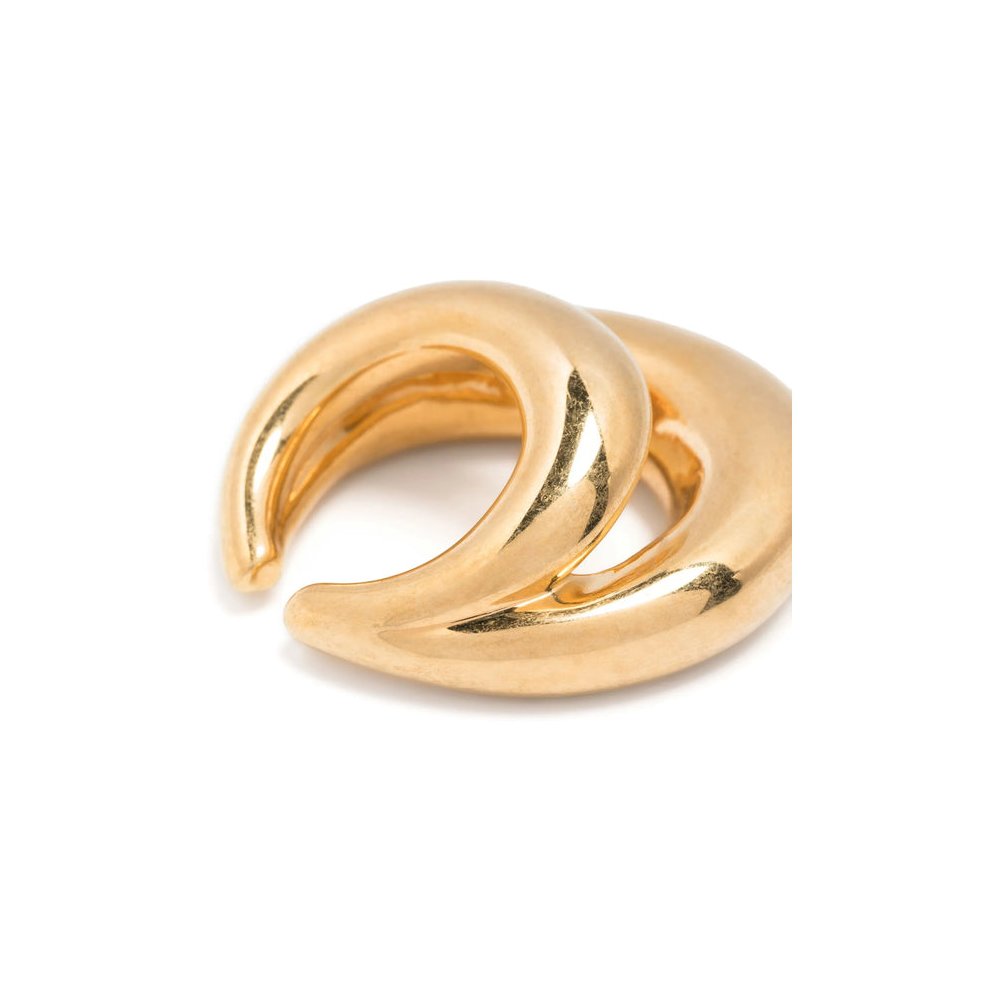 Panconesi Gold-Plated Sculptural Ear Cuff — Gold, view 2