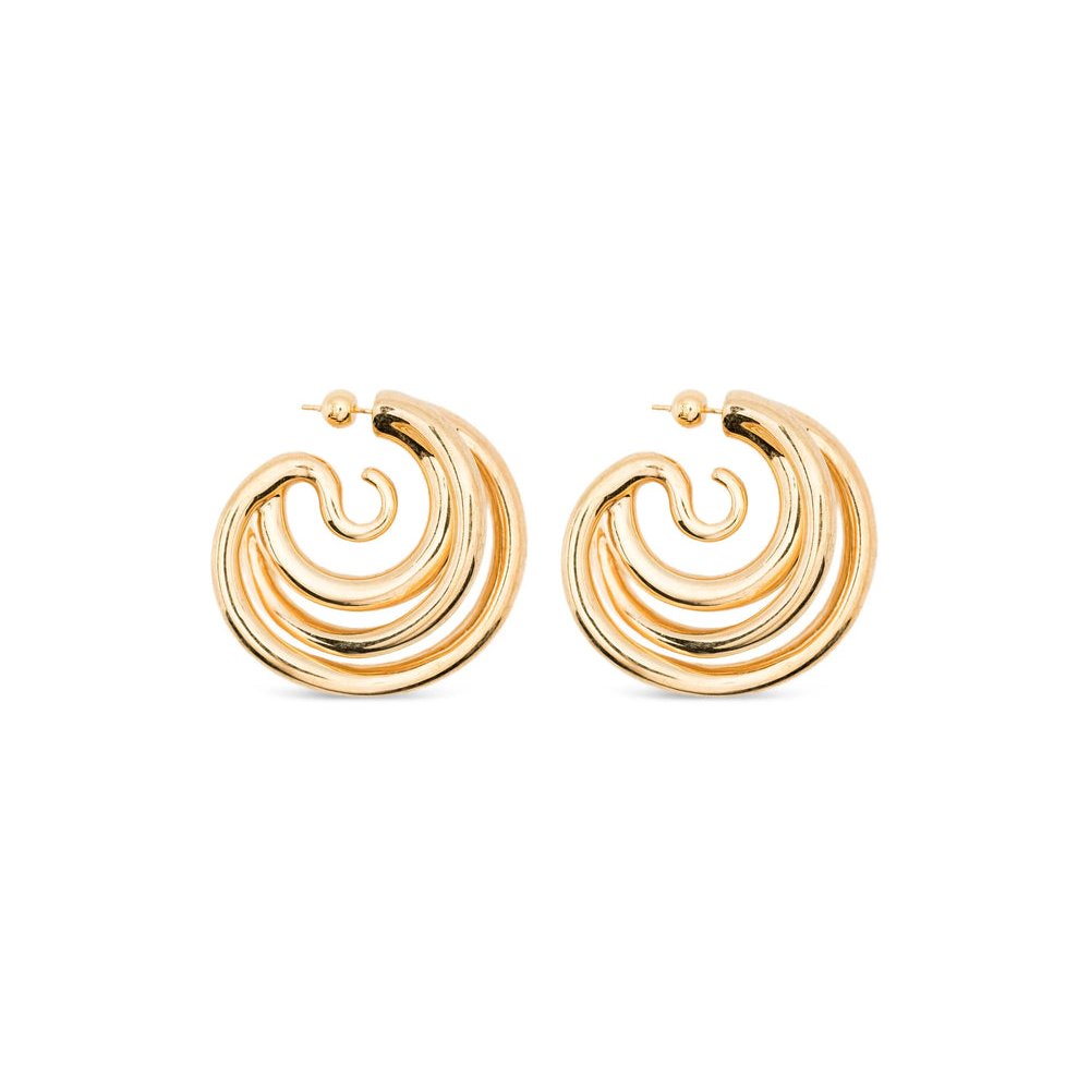 Panconesi Spiral Earrings — Gold by Panconesi