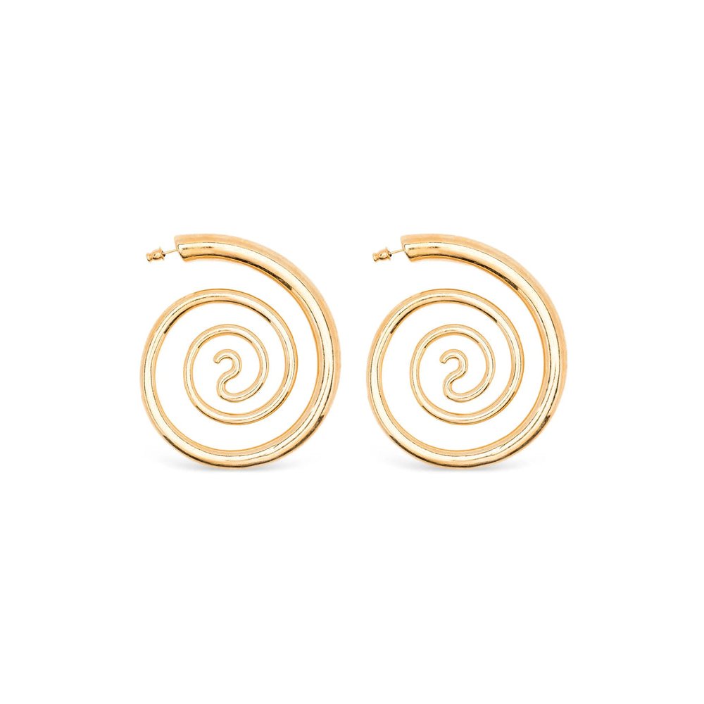 Panconesi Spiral Earrings — Gold by Panconesi