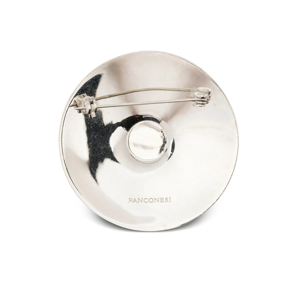 Panconesi Silve Brooch — Silver, view 2