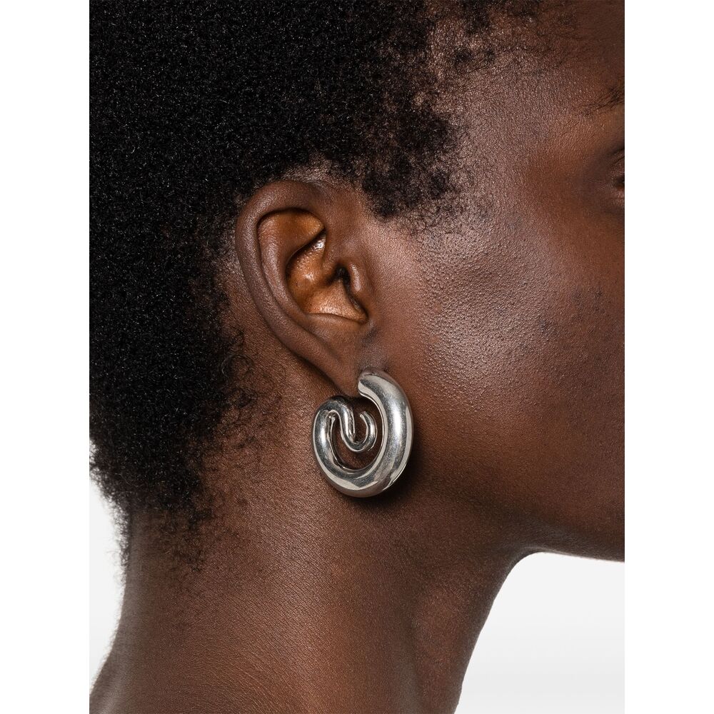Panconesi Silve Earrings — Silver, view 2