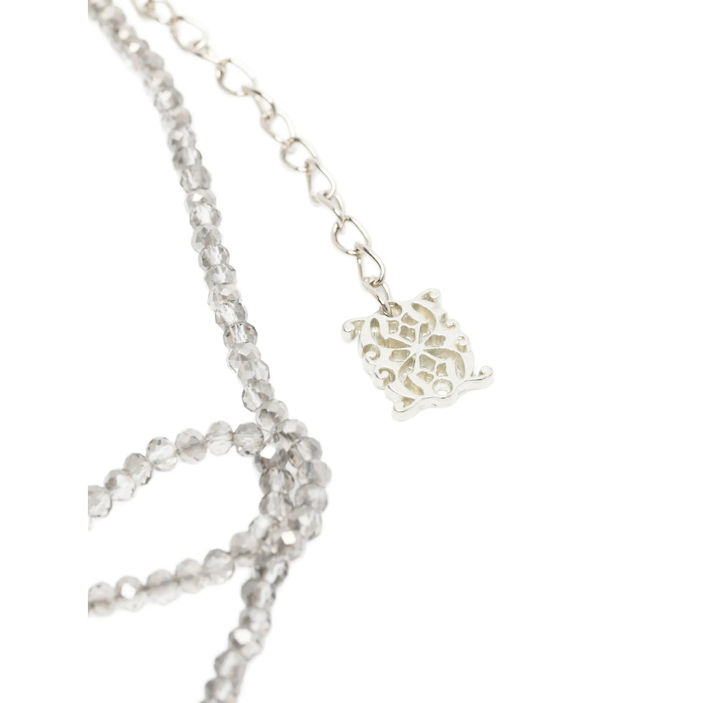 Panicale Multi-Loop Chain Necklace — Silver, view 3
