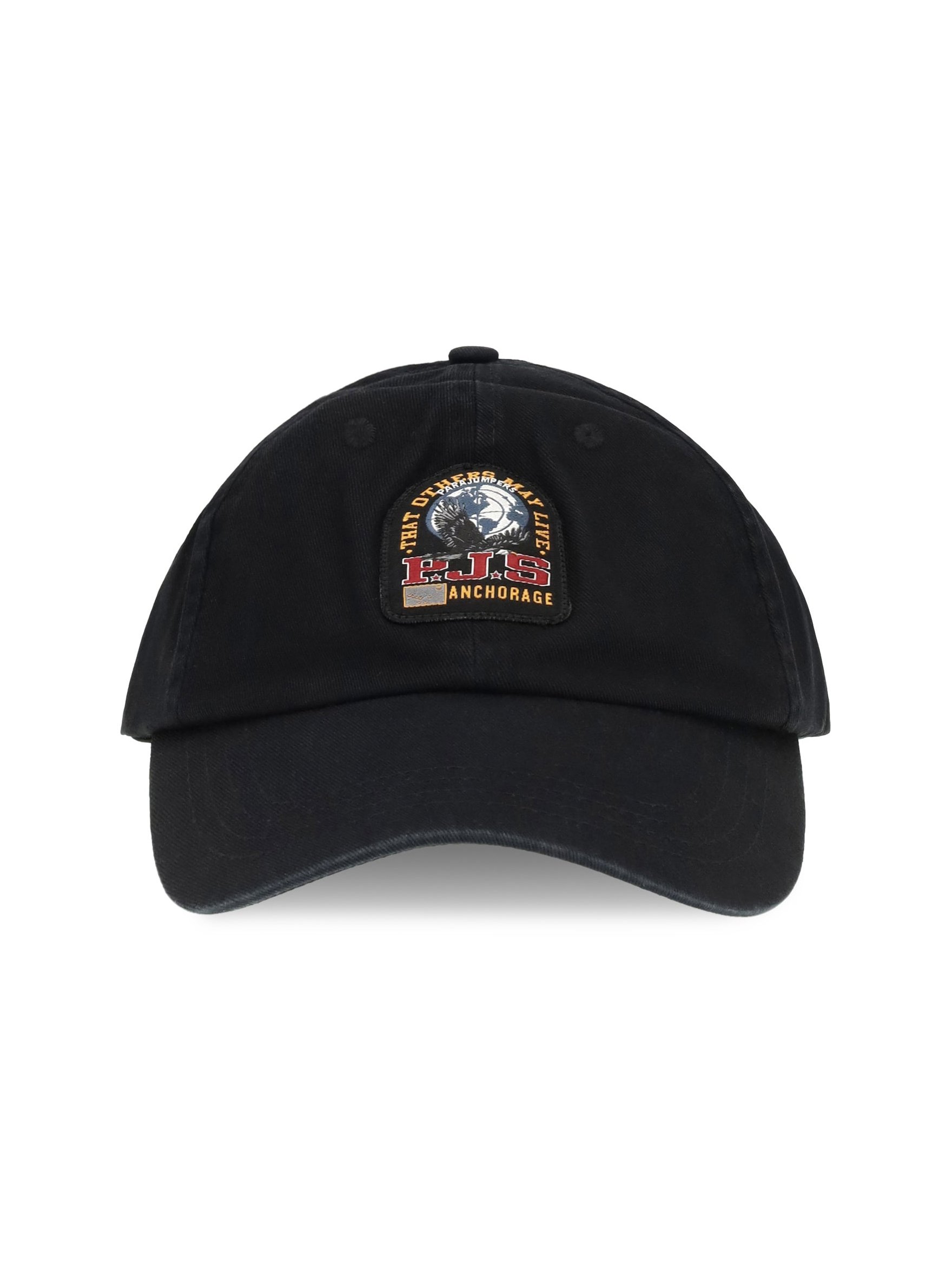 Parajumpers 26WPABCHA02PAG Baseball Cap — Black by Parajumpers
