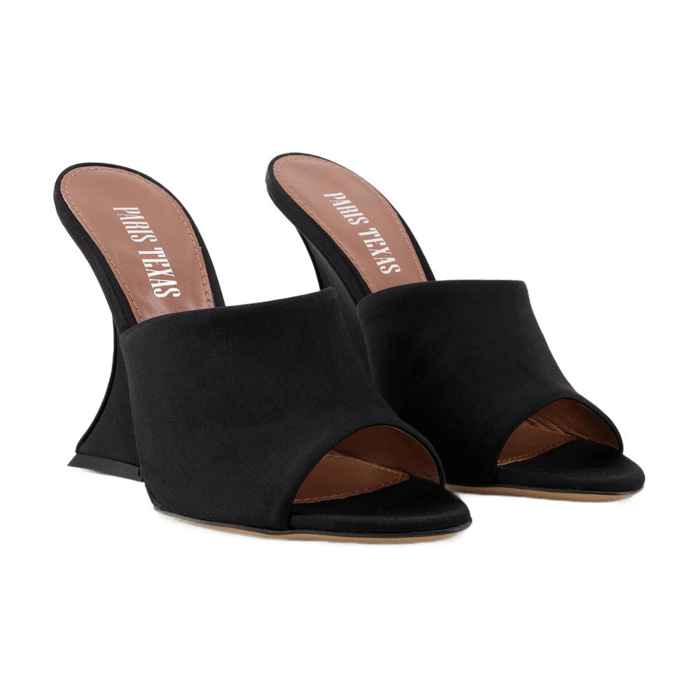 Paris Texas Court Shoe — Black, view 3