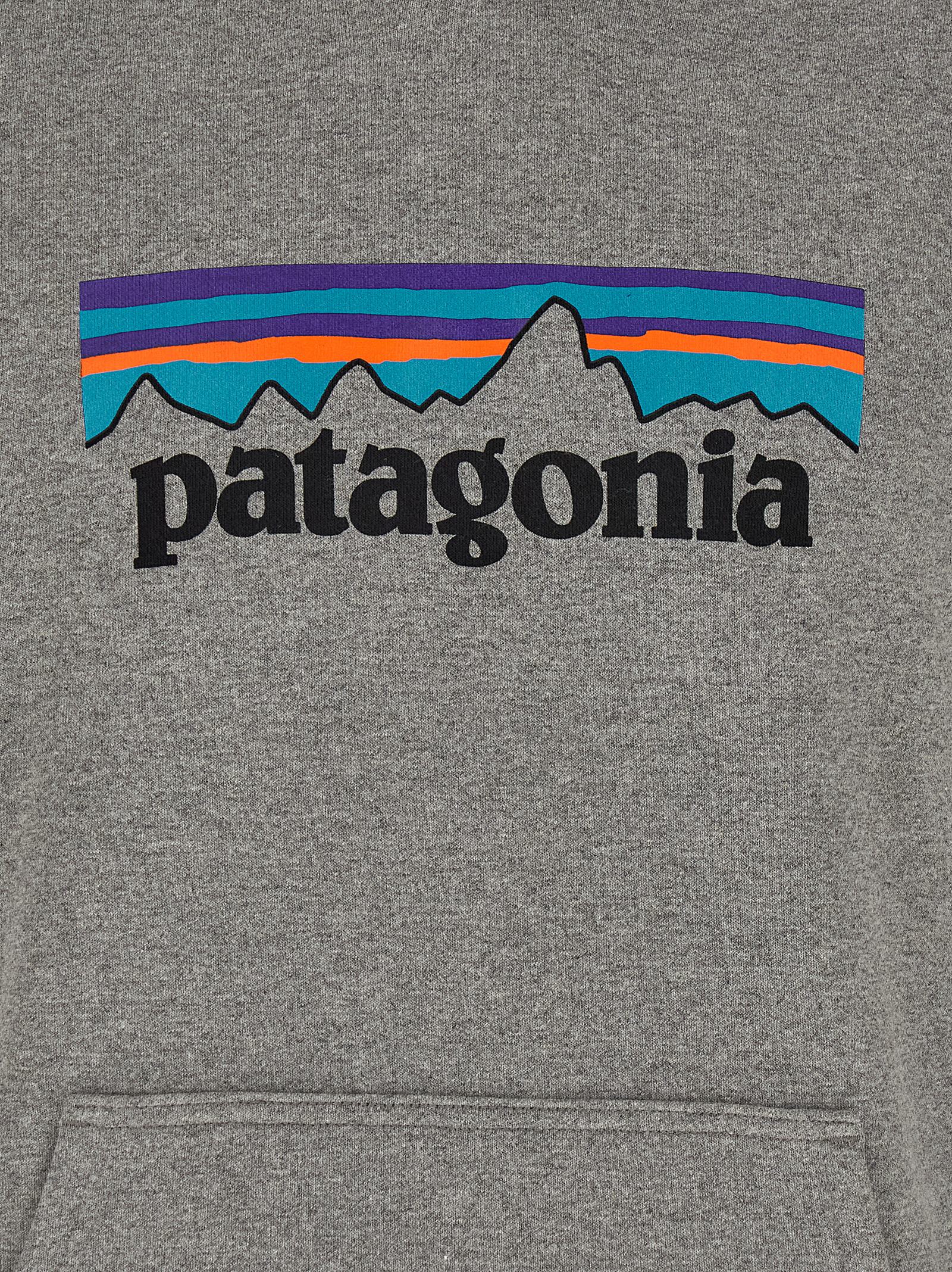 Patagonia Hoodie — Gray, view 5