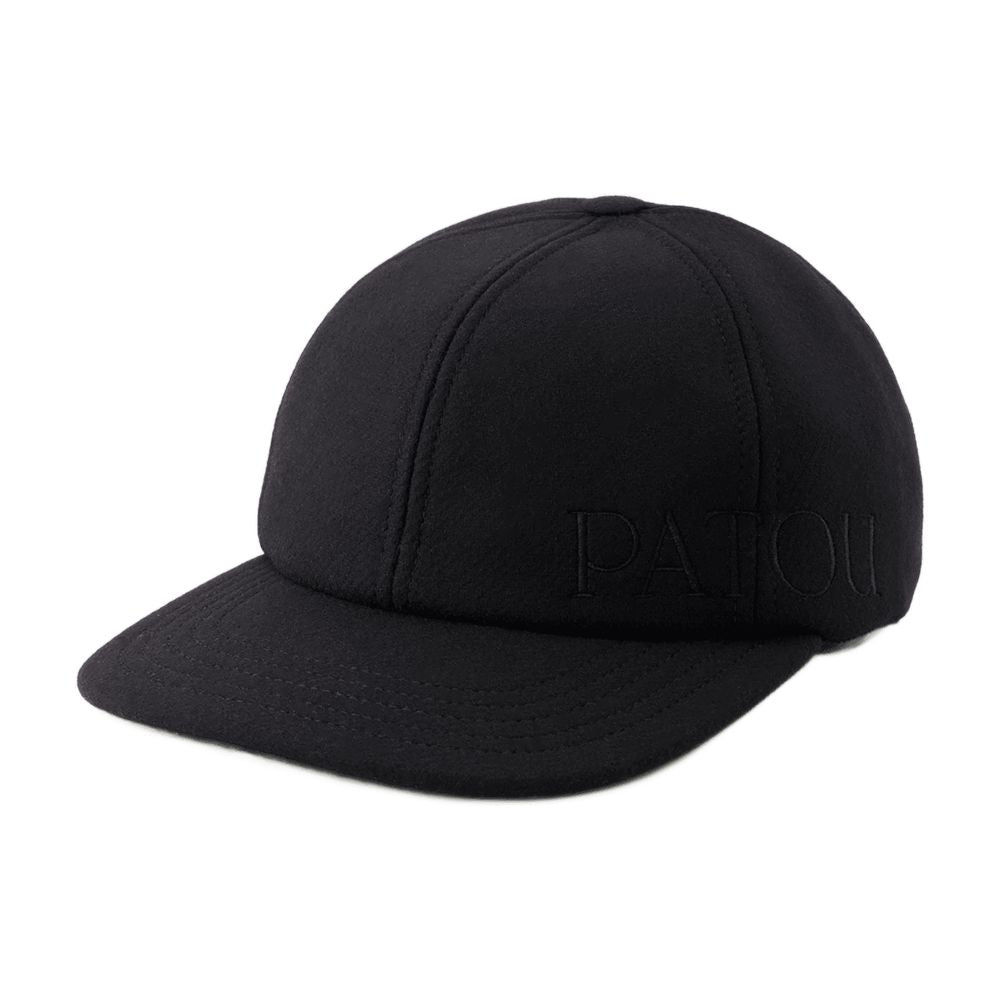 Patou AC056 Wool Beanie — Black, view 2