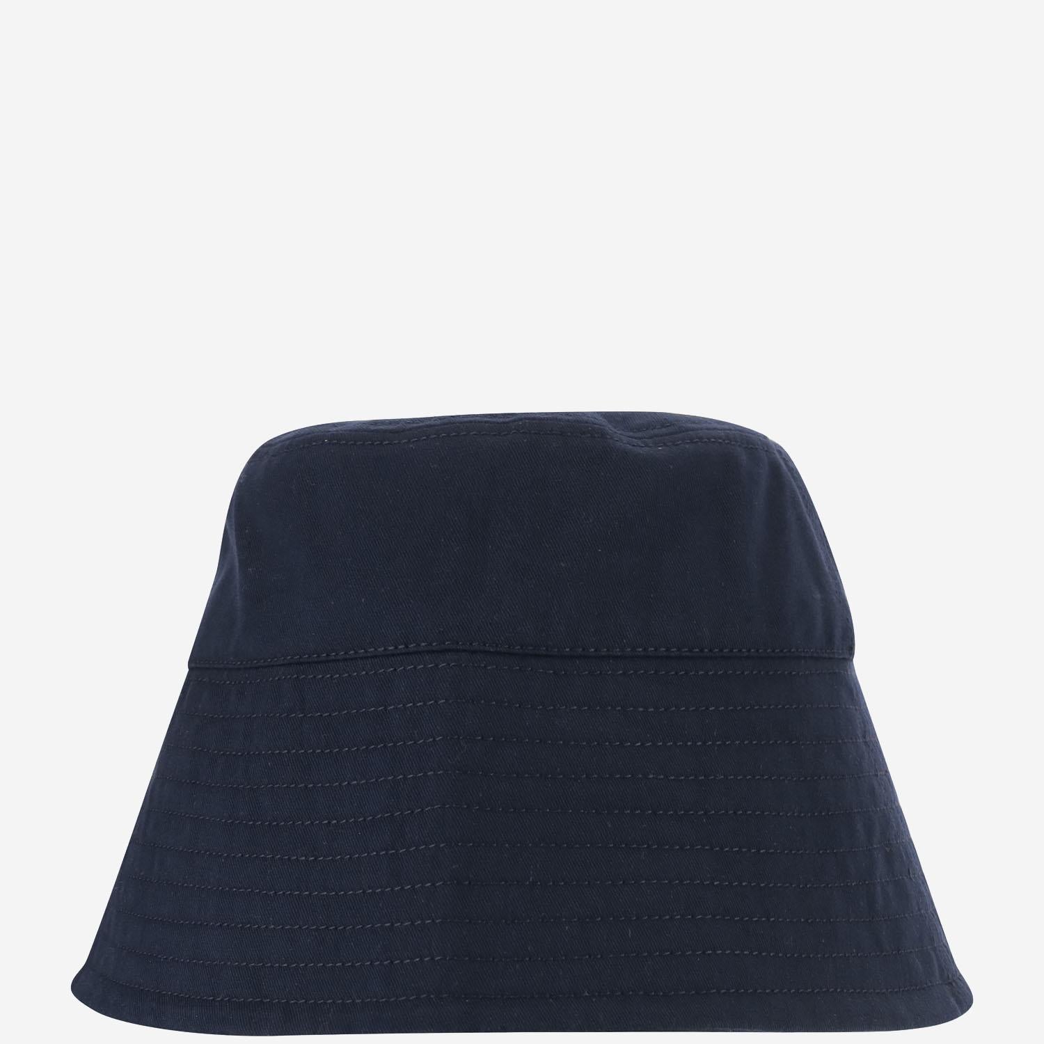 Patou AC1010214 Cotton Bucket Hat — Navy by Patou