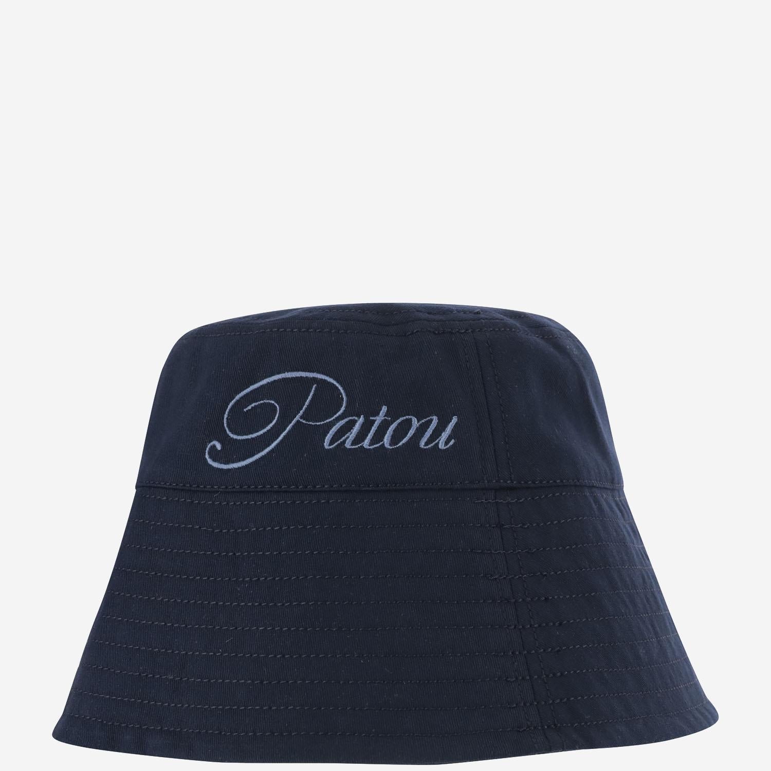 Patou AC1010214 Cotton Bucket Hat — Navy, view 3