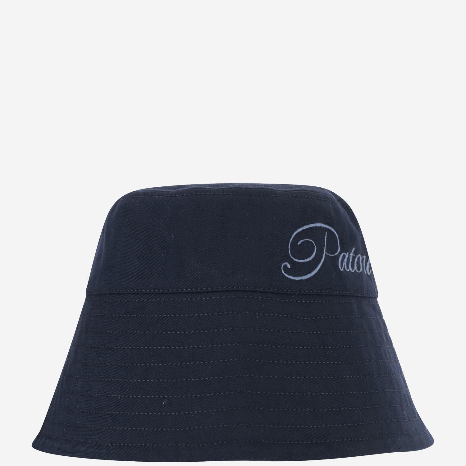 Patou AC1010214 Cotton Bucket Hat — Navy, view 4