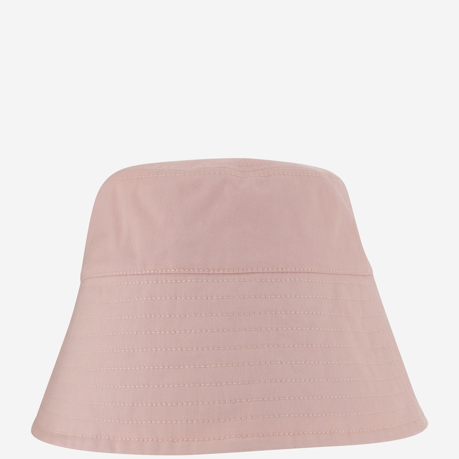 Patou AC1010214 Cotton Bucket Hat — Pink by Patou