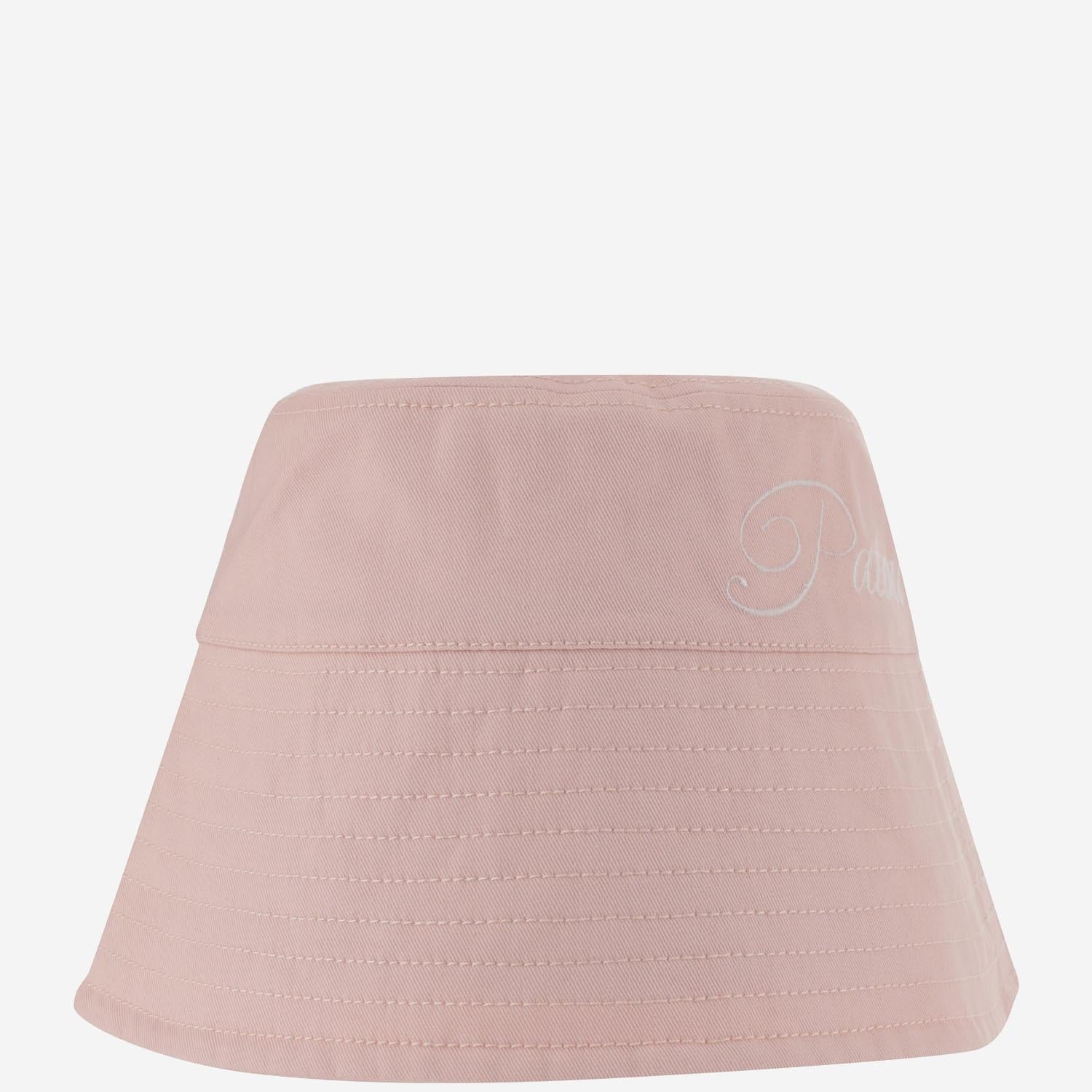 Patou AC1010214 Cotton Bucket Hat — Pink, view 3
