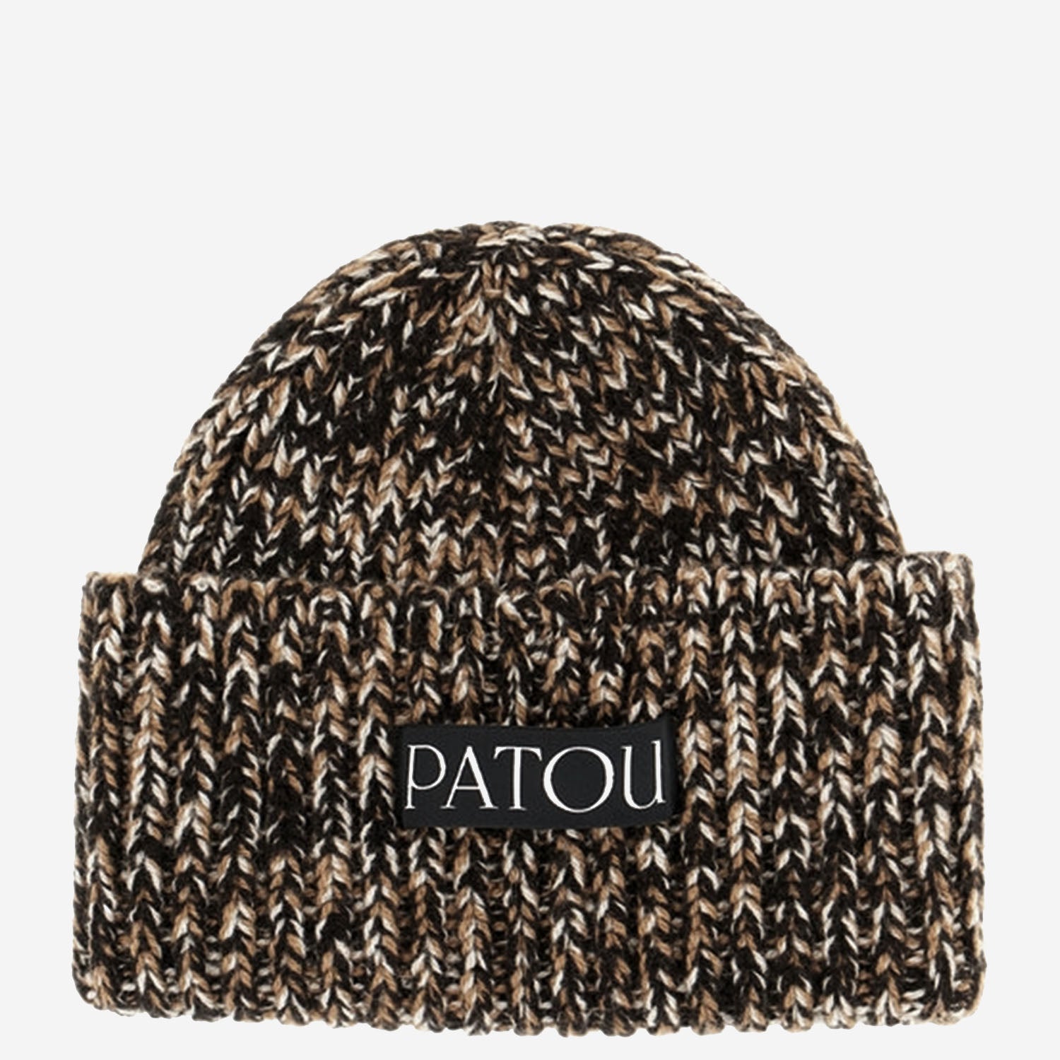 Patou AC1558101 Wool and Cashmere Knit Beanie — Multicolor, view 3