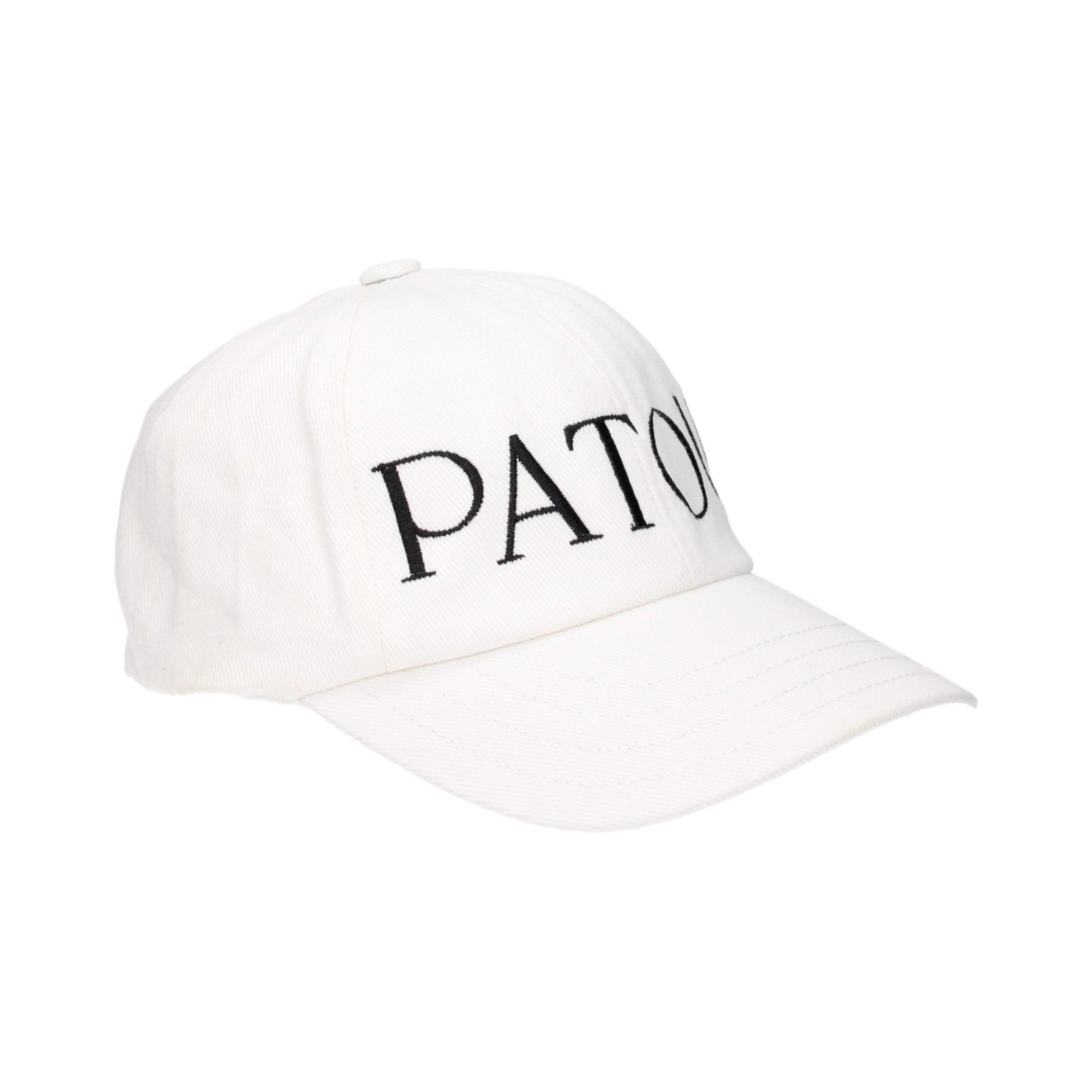 Patou PA15662889500937BT Logo-Embroidered Cotton Baseball Cap — White by Patou