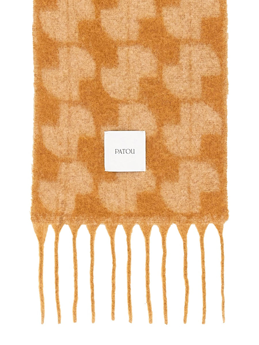 Patou JP Scarf — Beige, view 2
