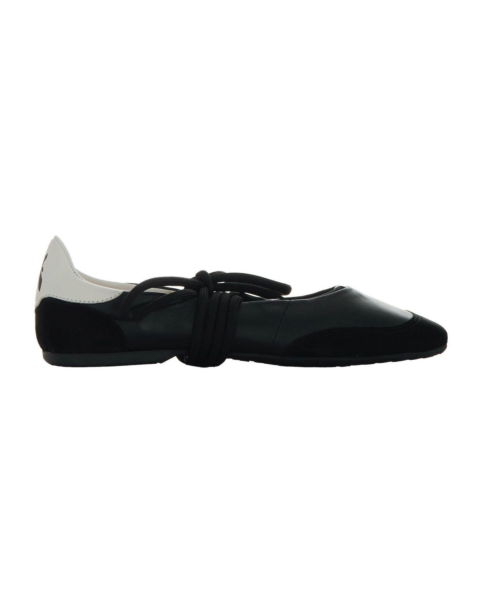 Patrizia Pepe Dancing Skin Ballet Flat — Black by Patrizia Pepe