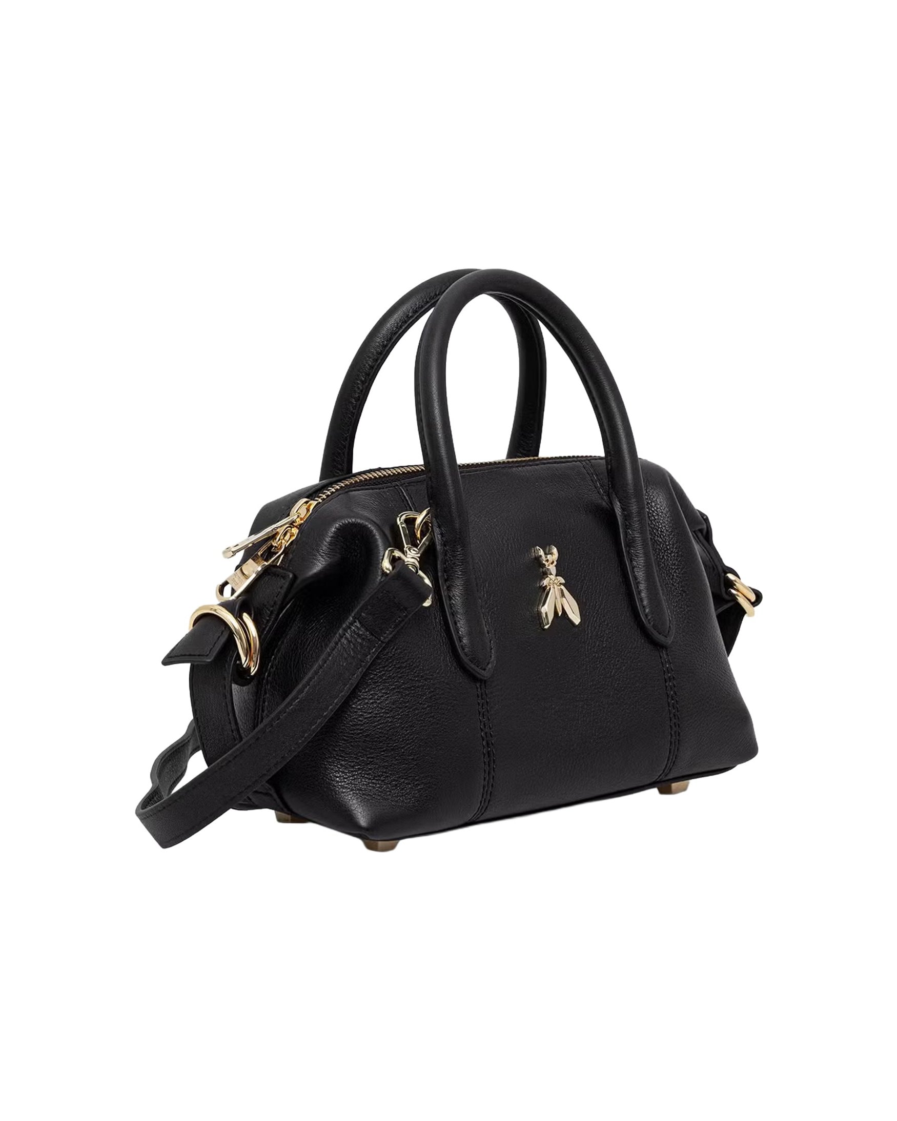 Patrizia Pepe Top Handle Bag — Black, view 2
