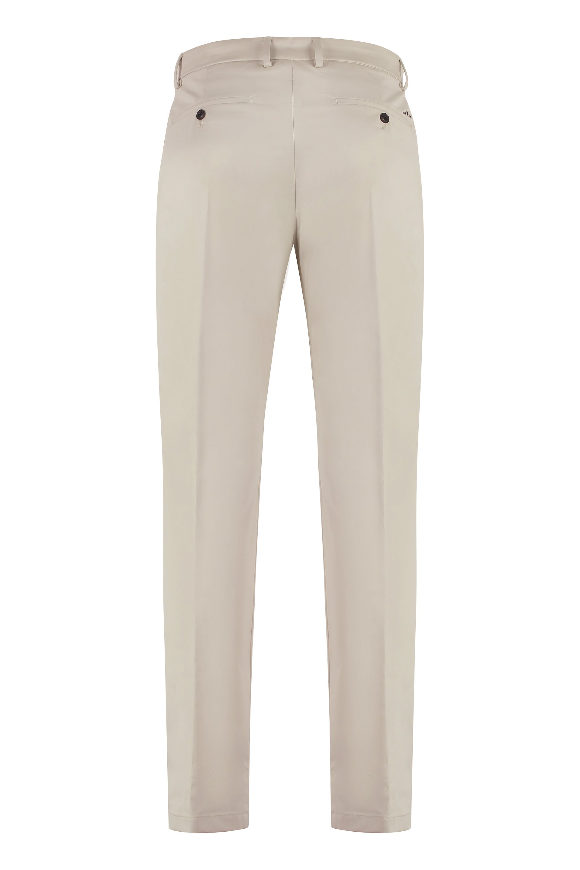 Paul & Shark Stretch Cotton Trousers — Beige, view 2