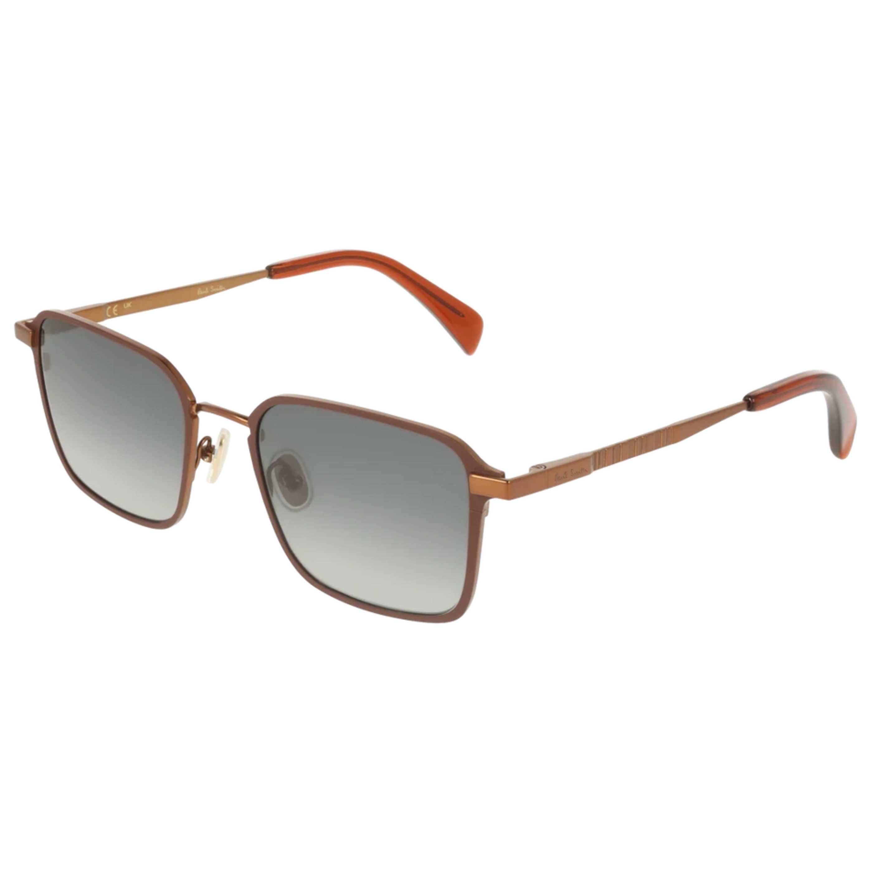 Paul Smith PS25111S74554 Semi Matte Brown Metal Sunglasses — Brown by Paul Smith