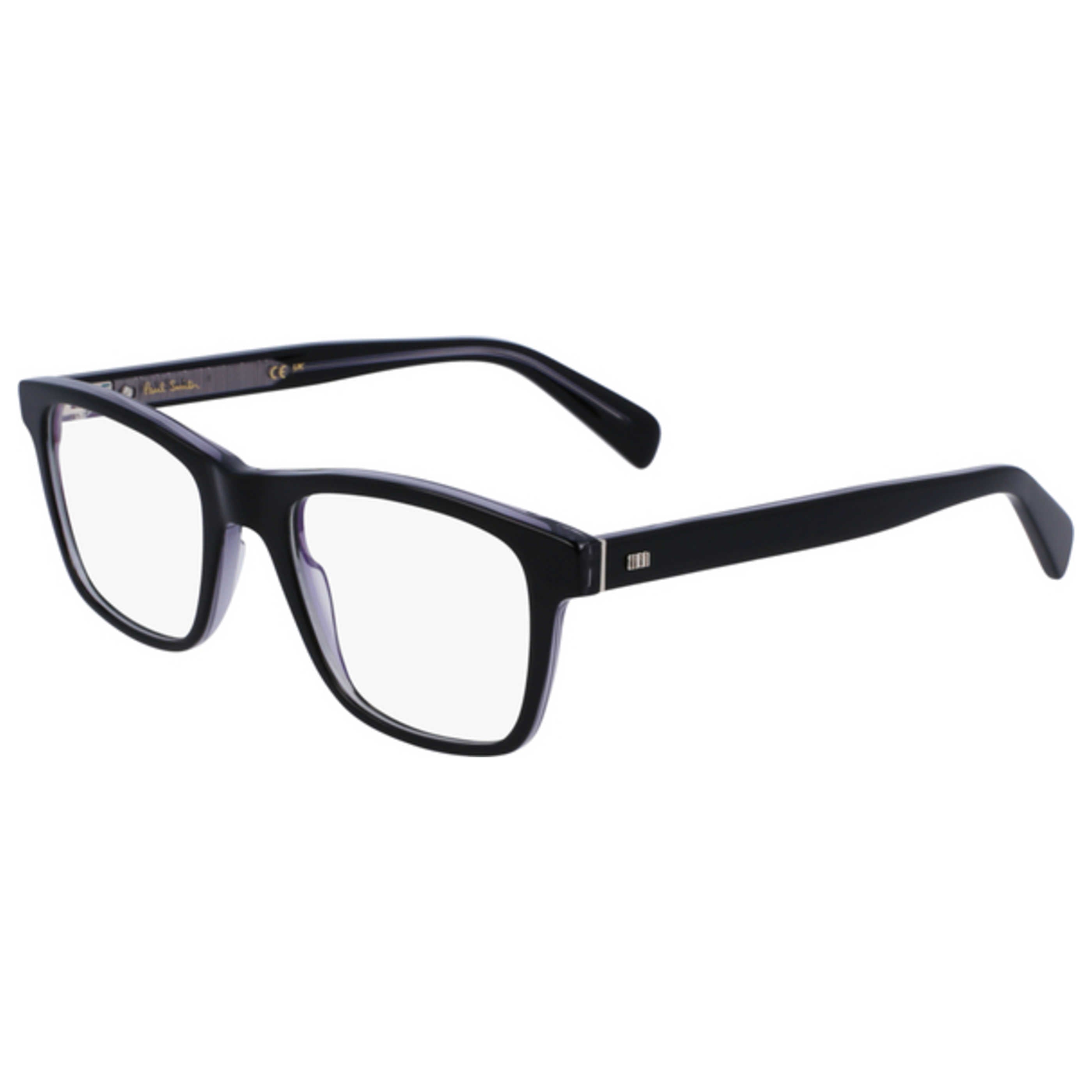 Paul Smith PSOP10402252 Black Square-Frame Eyeglasses — Black by Paul Smith