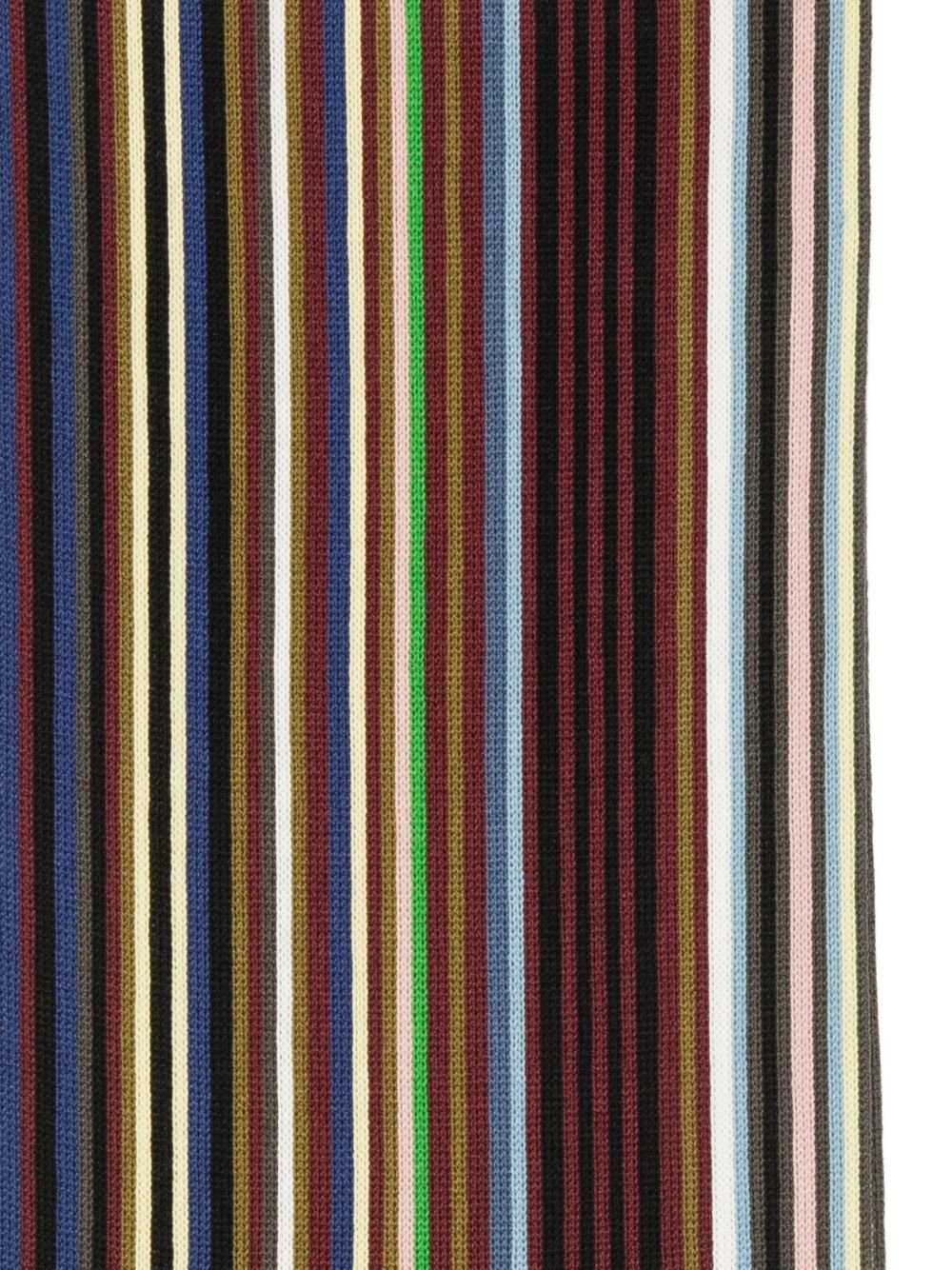 Paul Smith Artist Stripe Scarf — Navy, view 2